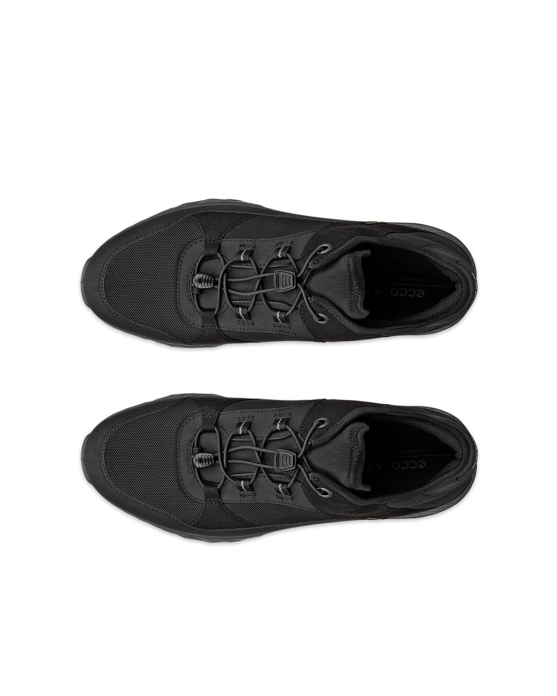 ECCO® Exostride baskets de plein air en Gore-Tex pour homme - Noir - Top left pair