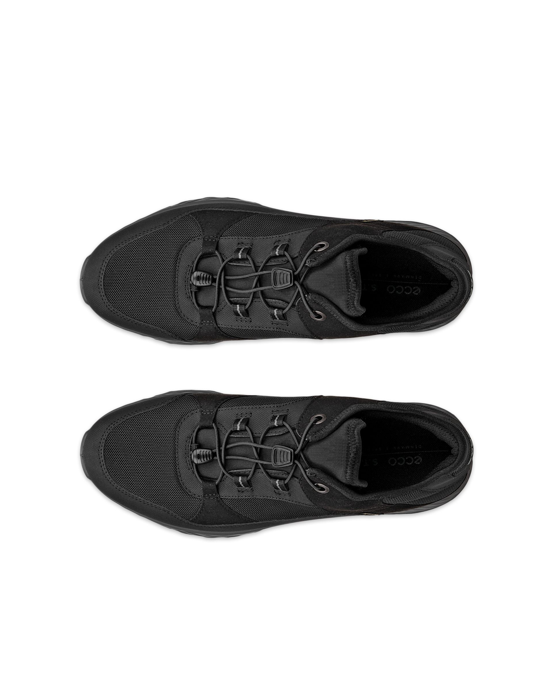 ECCO® Exostride Heren Gore-Tex sneaker - Zwart - Top left pair