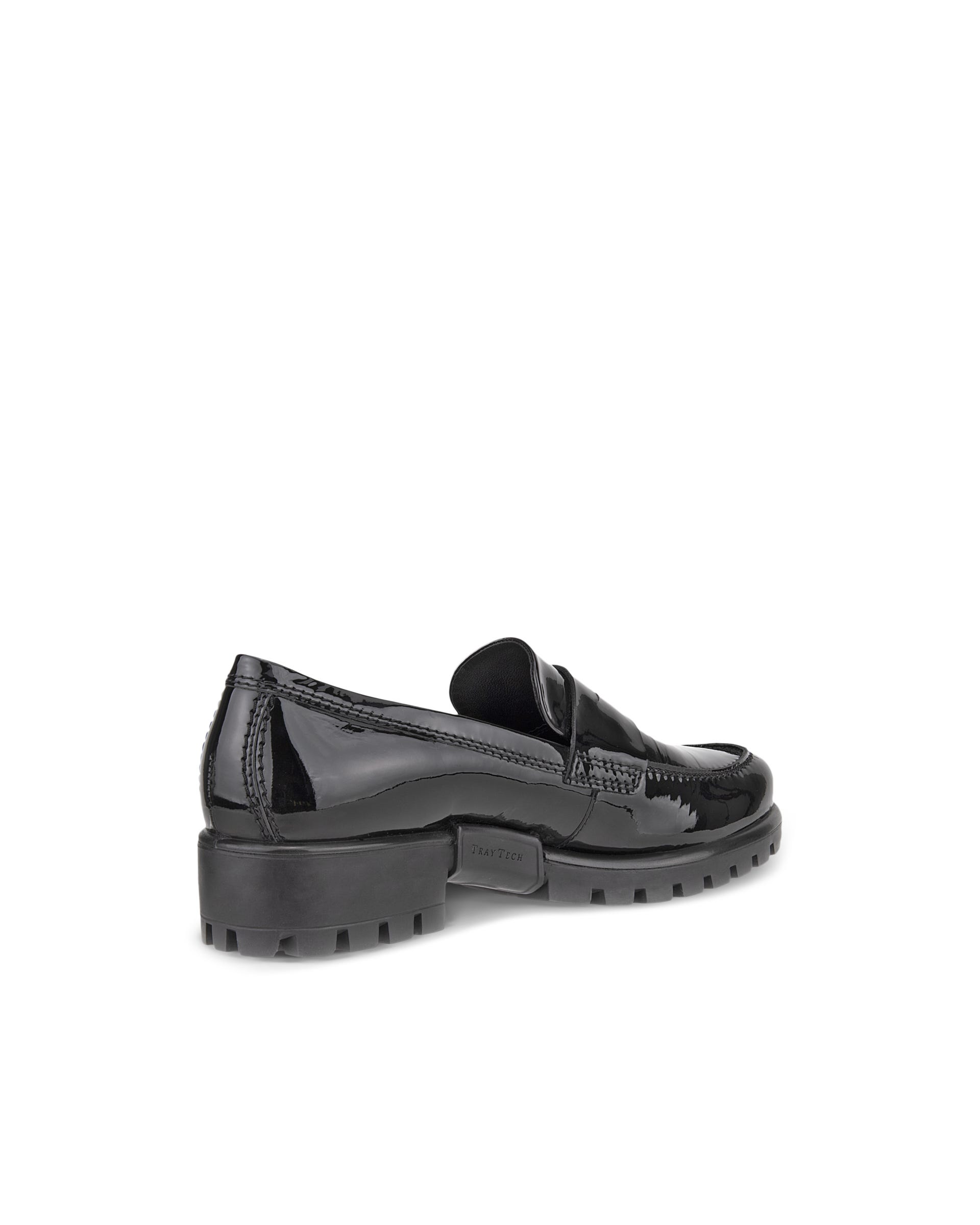 ECCO Women's Modtray Moc-toe Penny Loafers Black