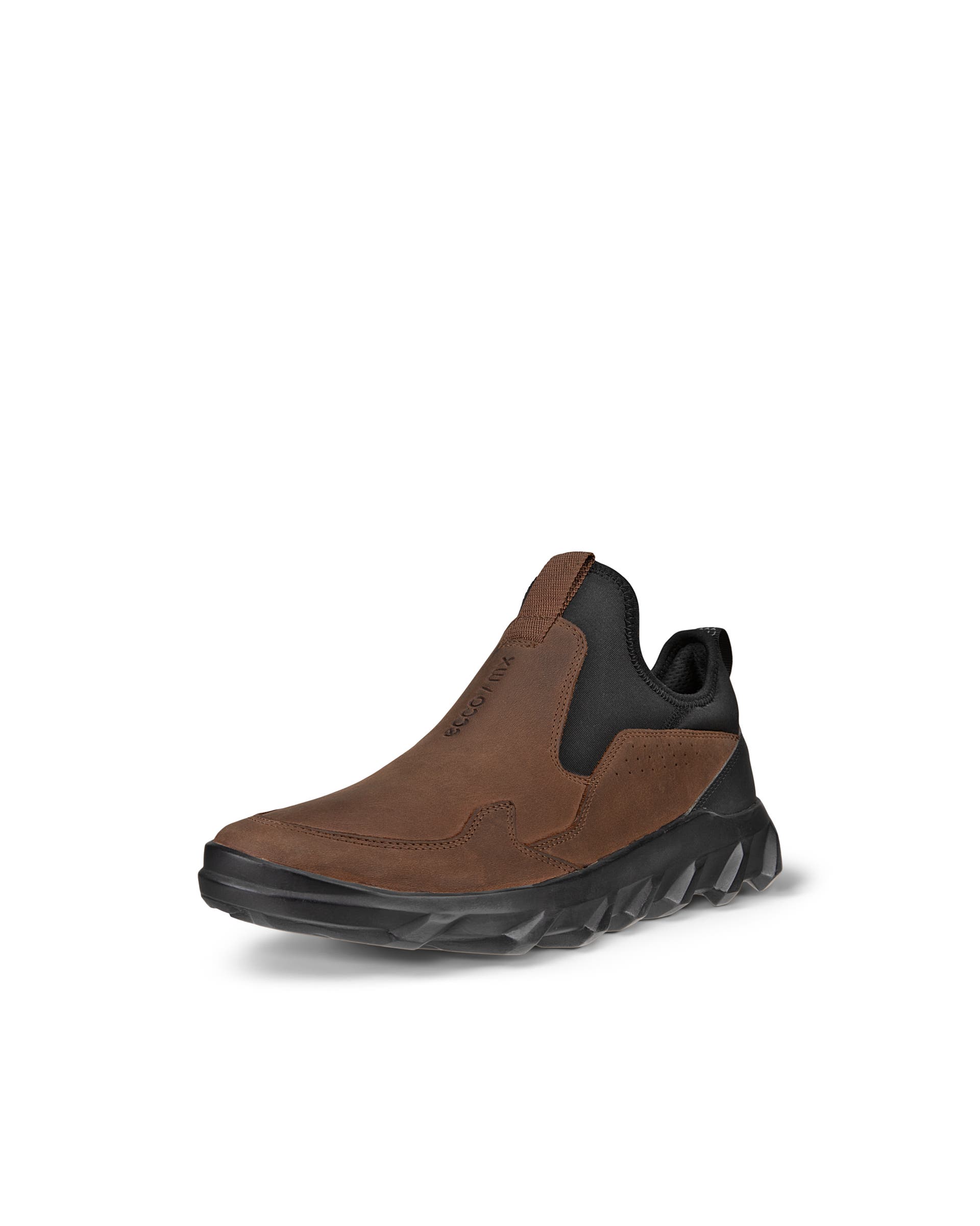 Men's ECCO® MX Low Nubuck Outdoor Slip-On Sneaker - Brown - Main