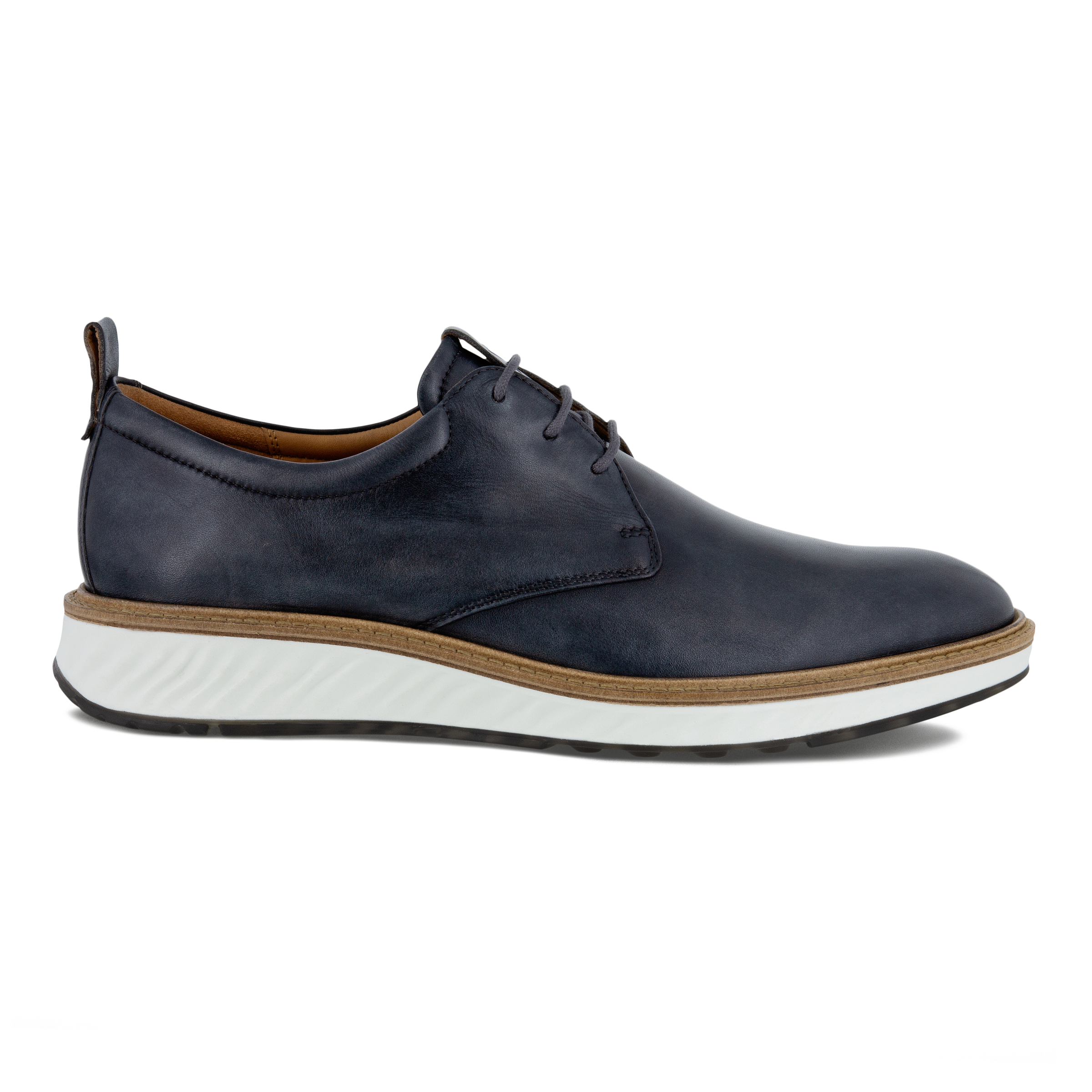 Men's ECCO ST.1 Hybrid Leather Derby Shoe | Black