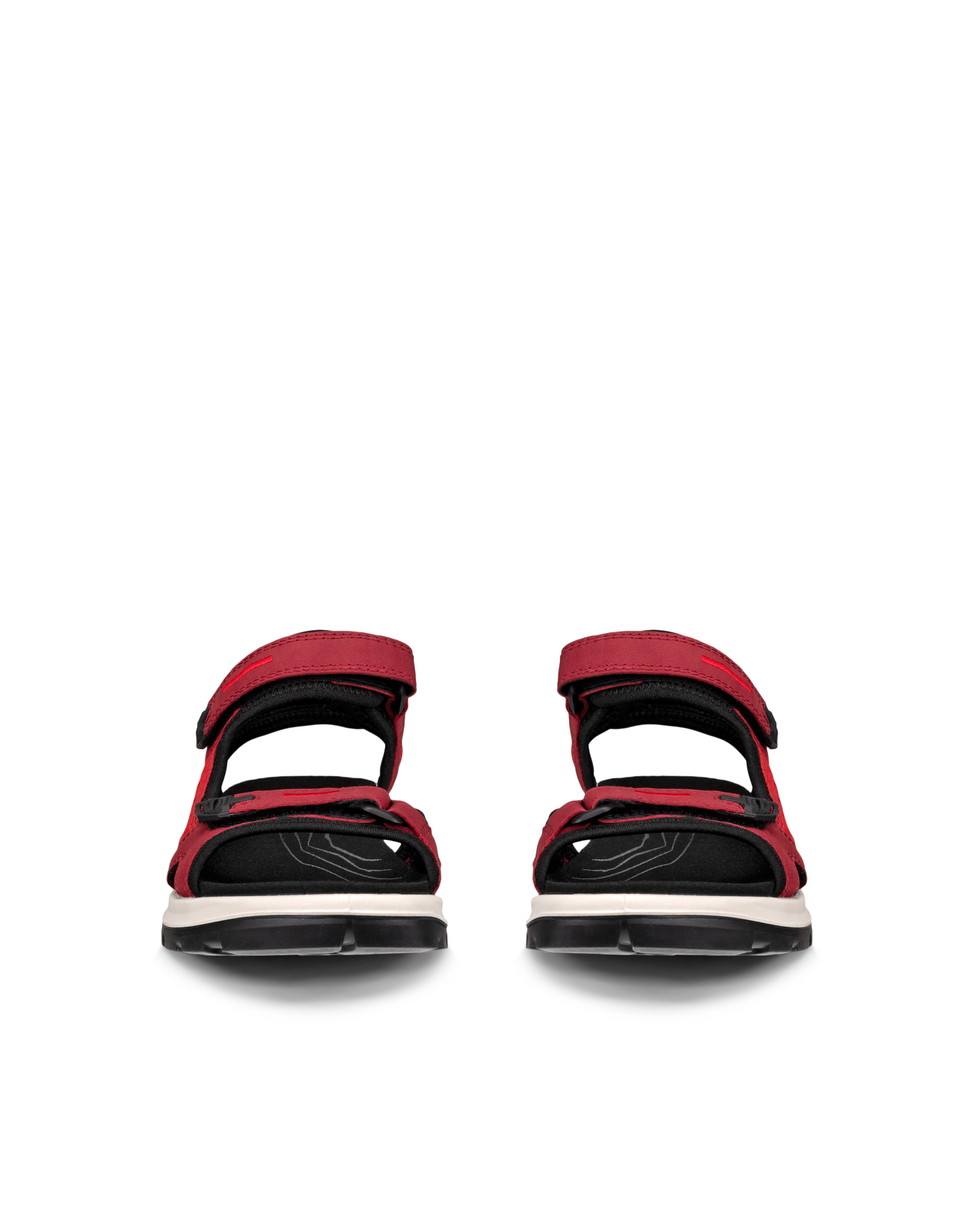 ECCO® OFFROAD Nubuck vandringssandal dam - Röd - Front pair