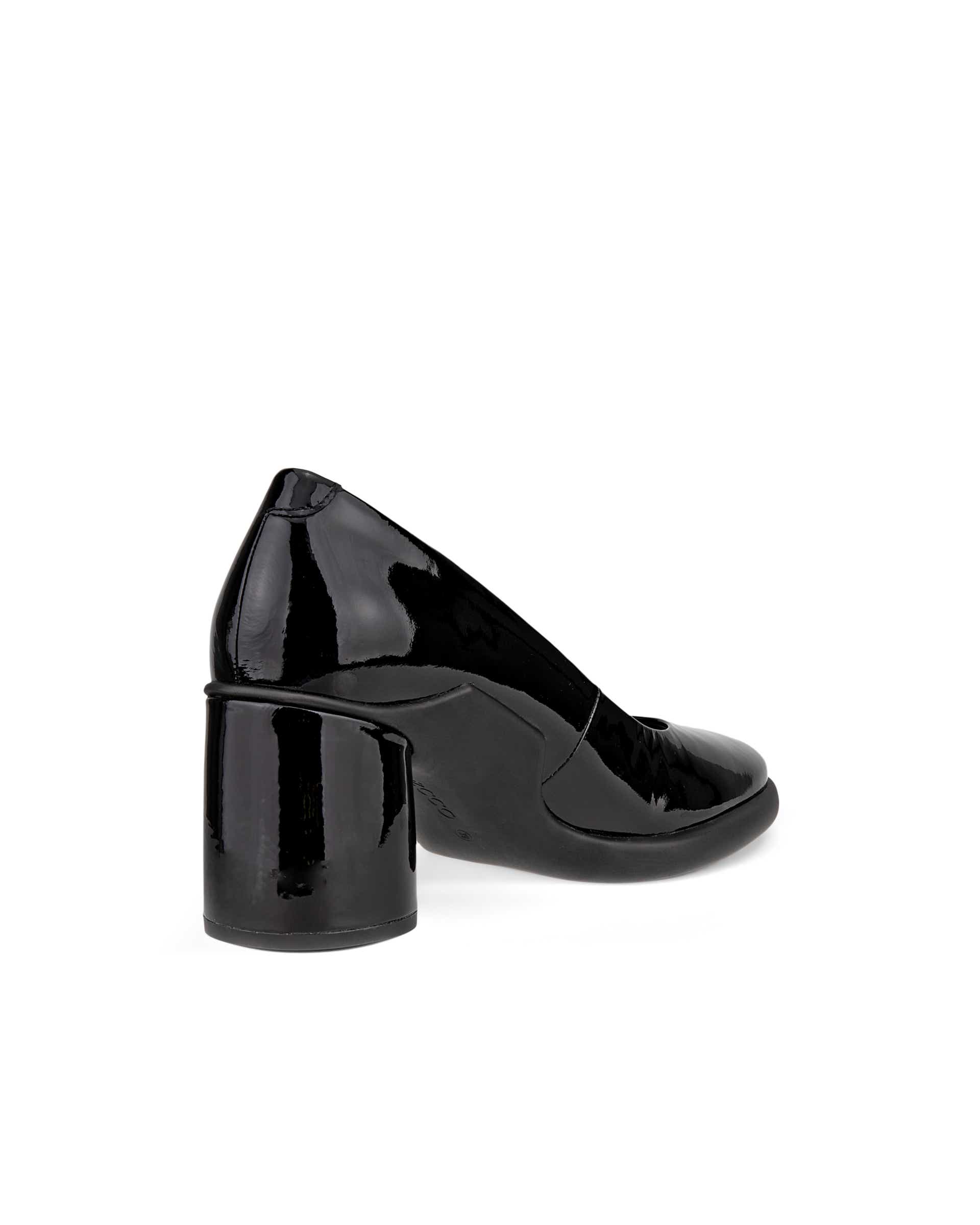 Naisten ECCO® Sculpted Lx 55 kiilakorkoinen avokas nahkaa - Musta - Back