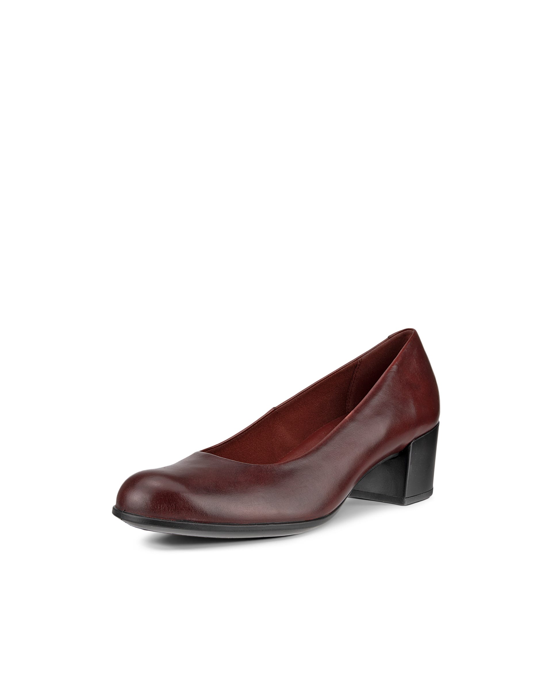 ECCO Women's Dress Classic 35 MM Leather Pumps - Red - Main
