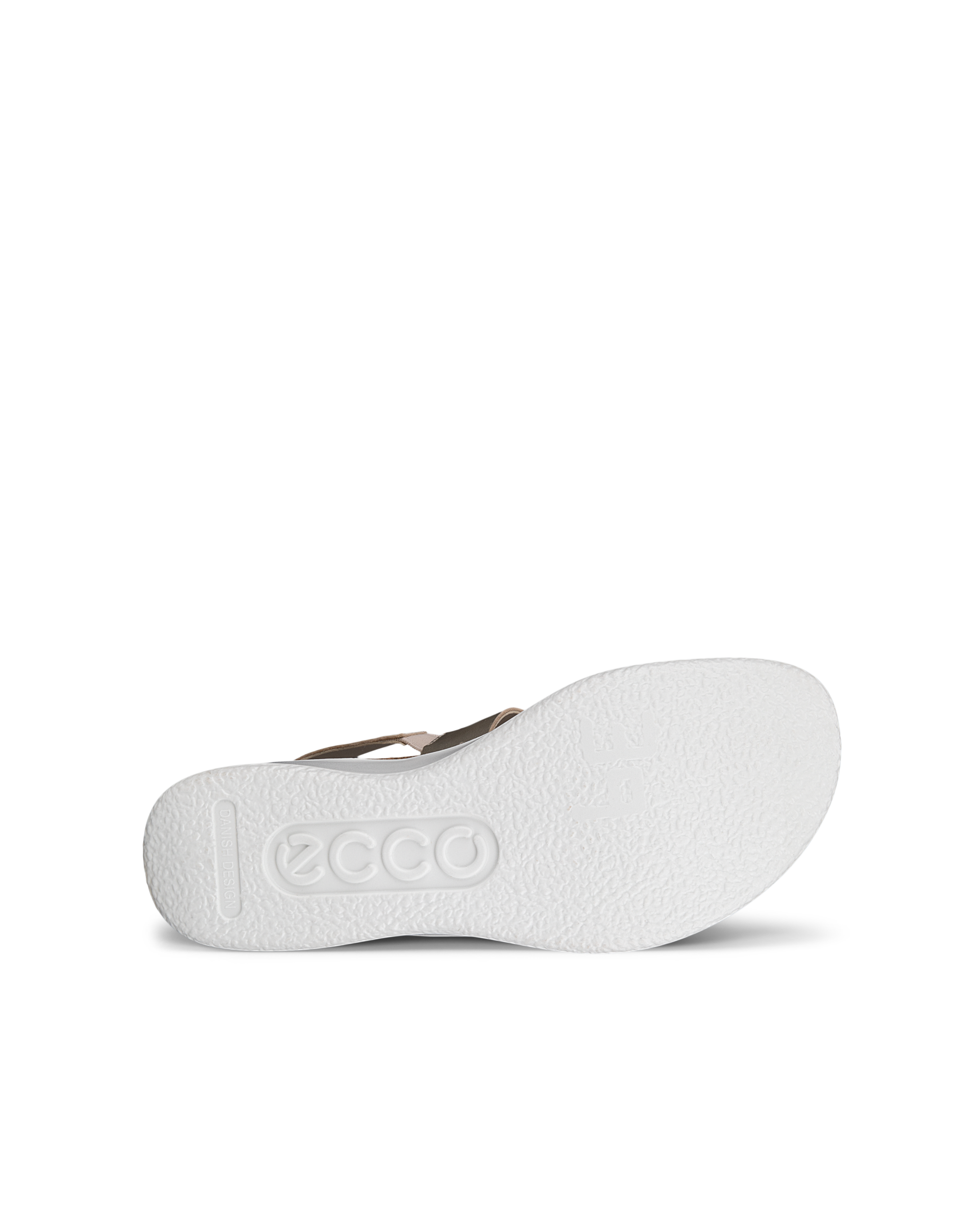 ECCO® Flowt Wedge Cork Skinnsandal med kilklack kork dam - Guld - Sole