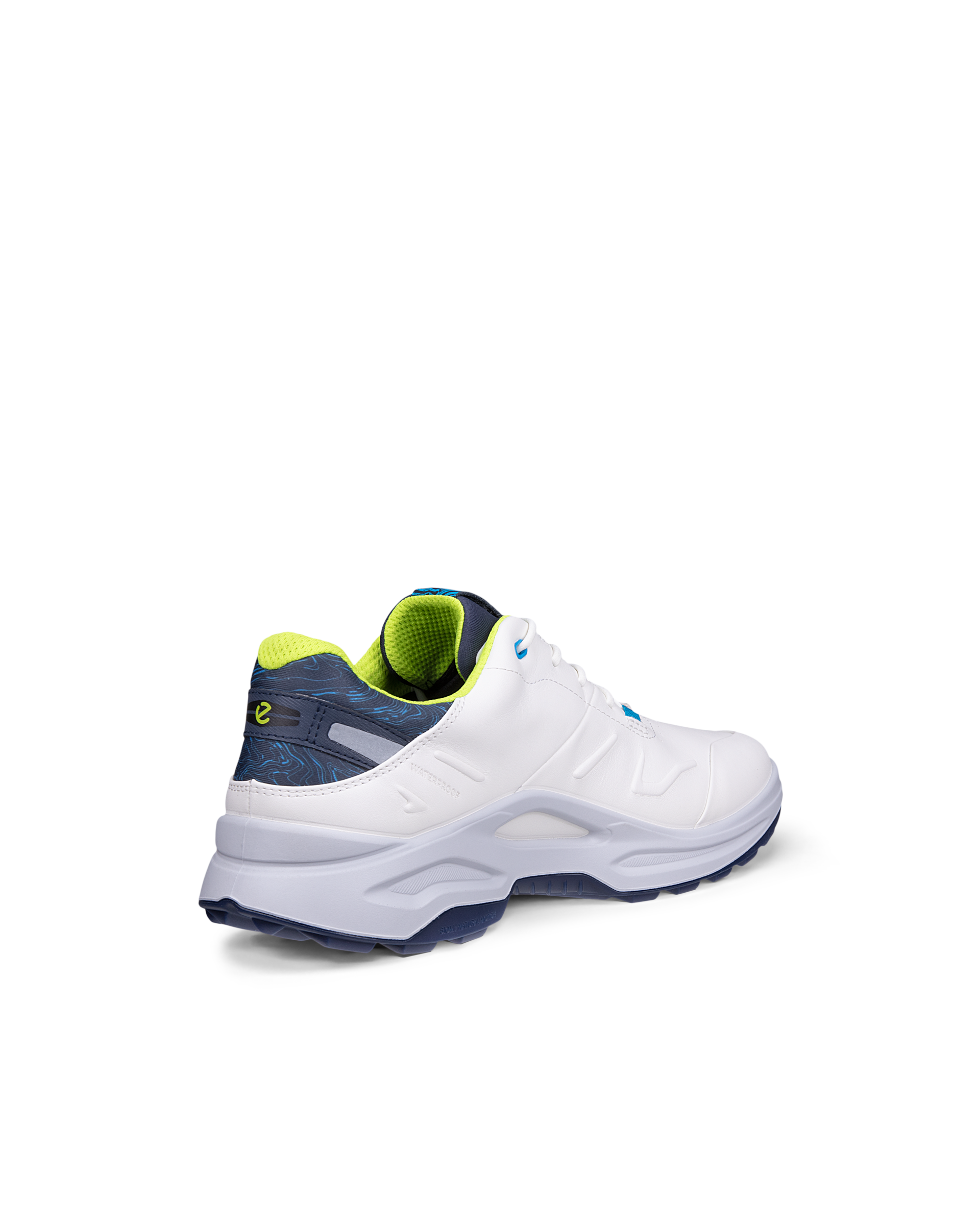 Men's ECCO® Golf Biom H6 Leather Waterproof Golf Shoe | White