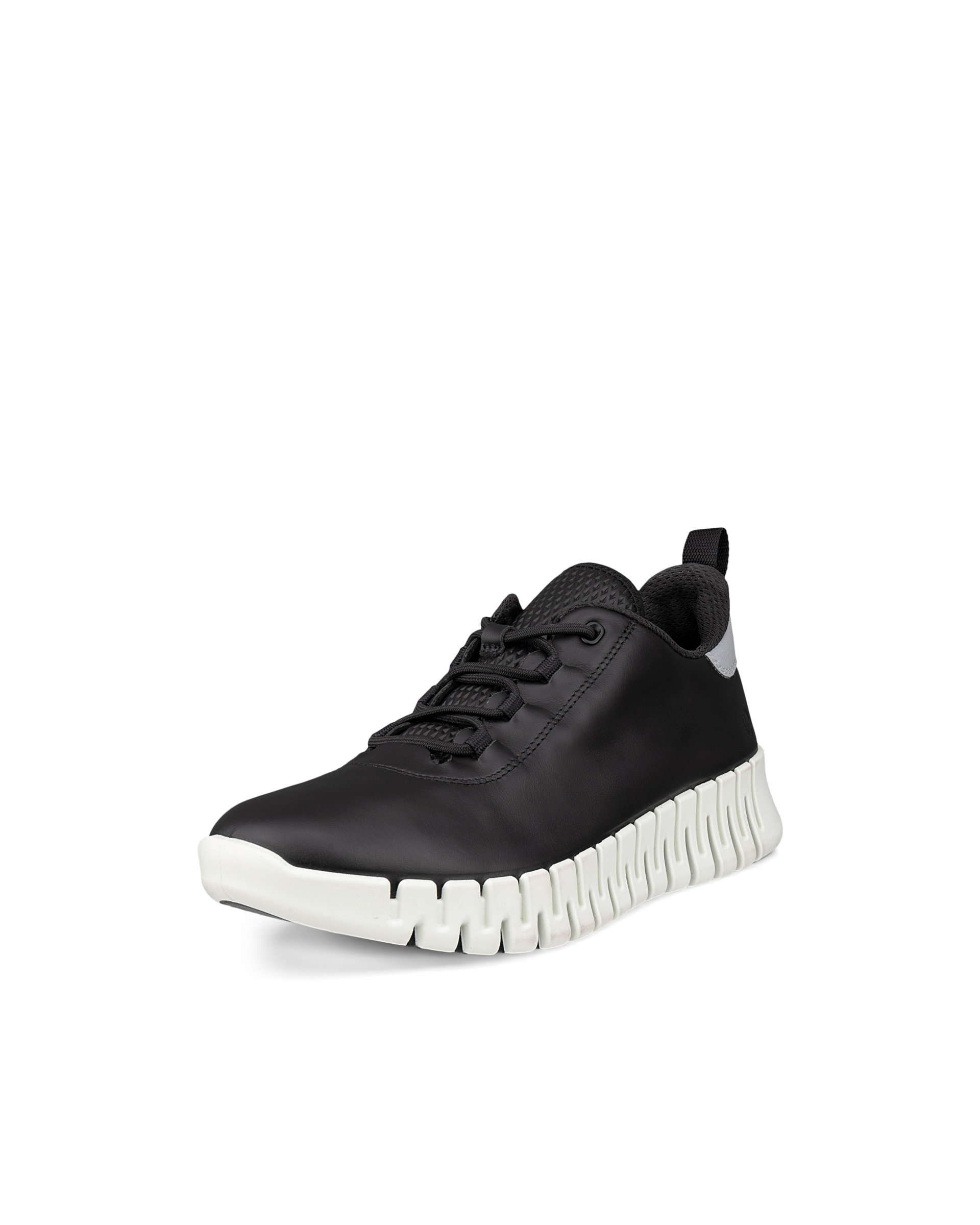 Women's ECCO® Gruuv Leather Sneaker | Black