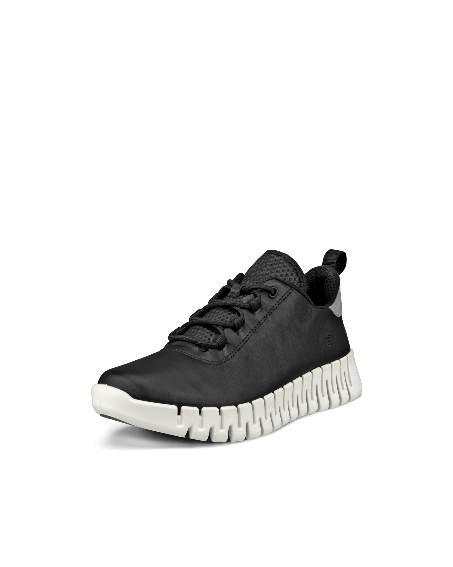 ECCO® Gruuv baskets en cuir pour femme - Noir - Main