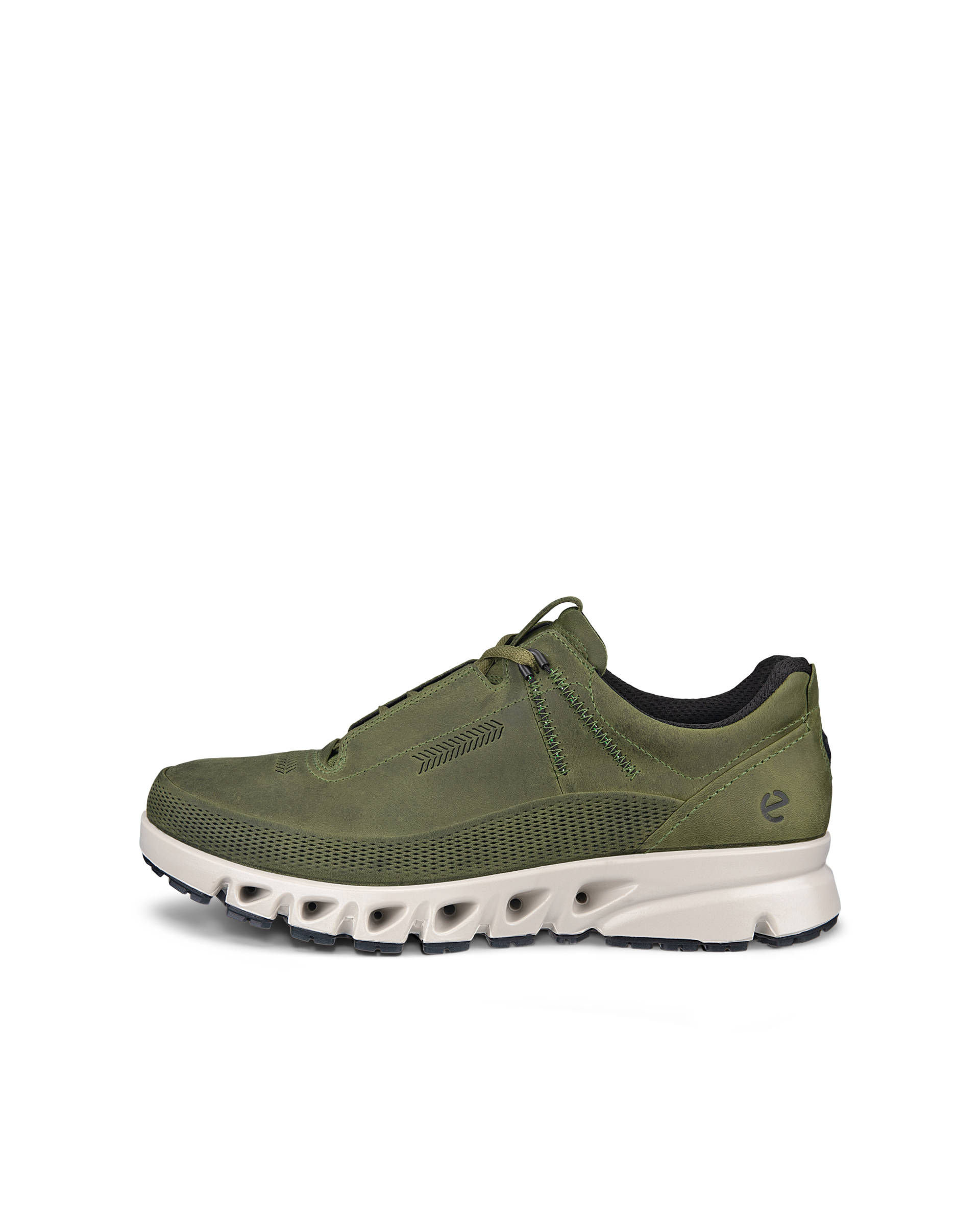 Men's ECCO® Multi-Vent Leather Gore-Tex Shoe - Black - Outside