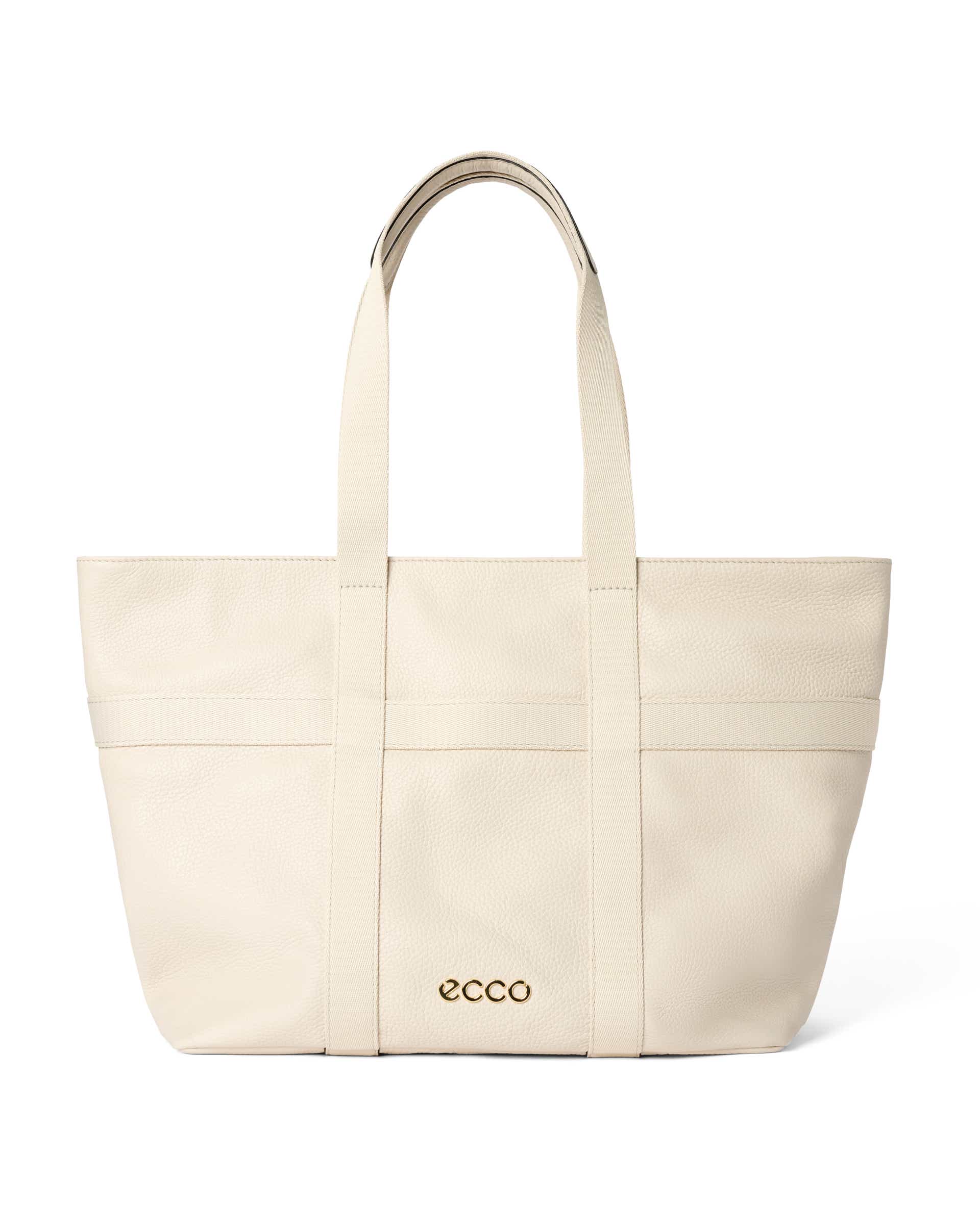 ECCO Tote Globetrotter レザートートバッグ - ベージュ - Main