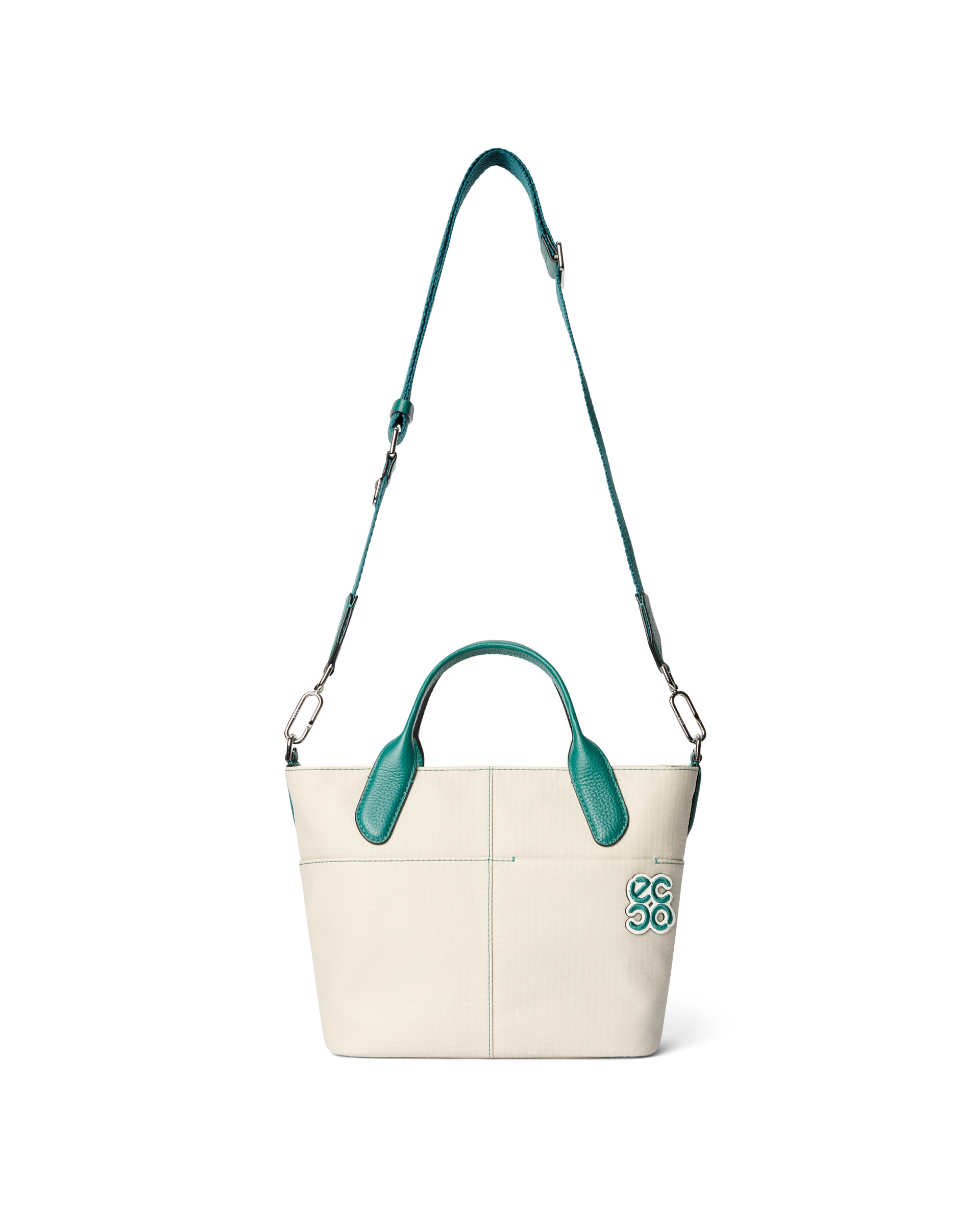 ECCO® Golf bőr bevásárló táska - Bézs - Detail-2