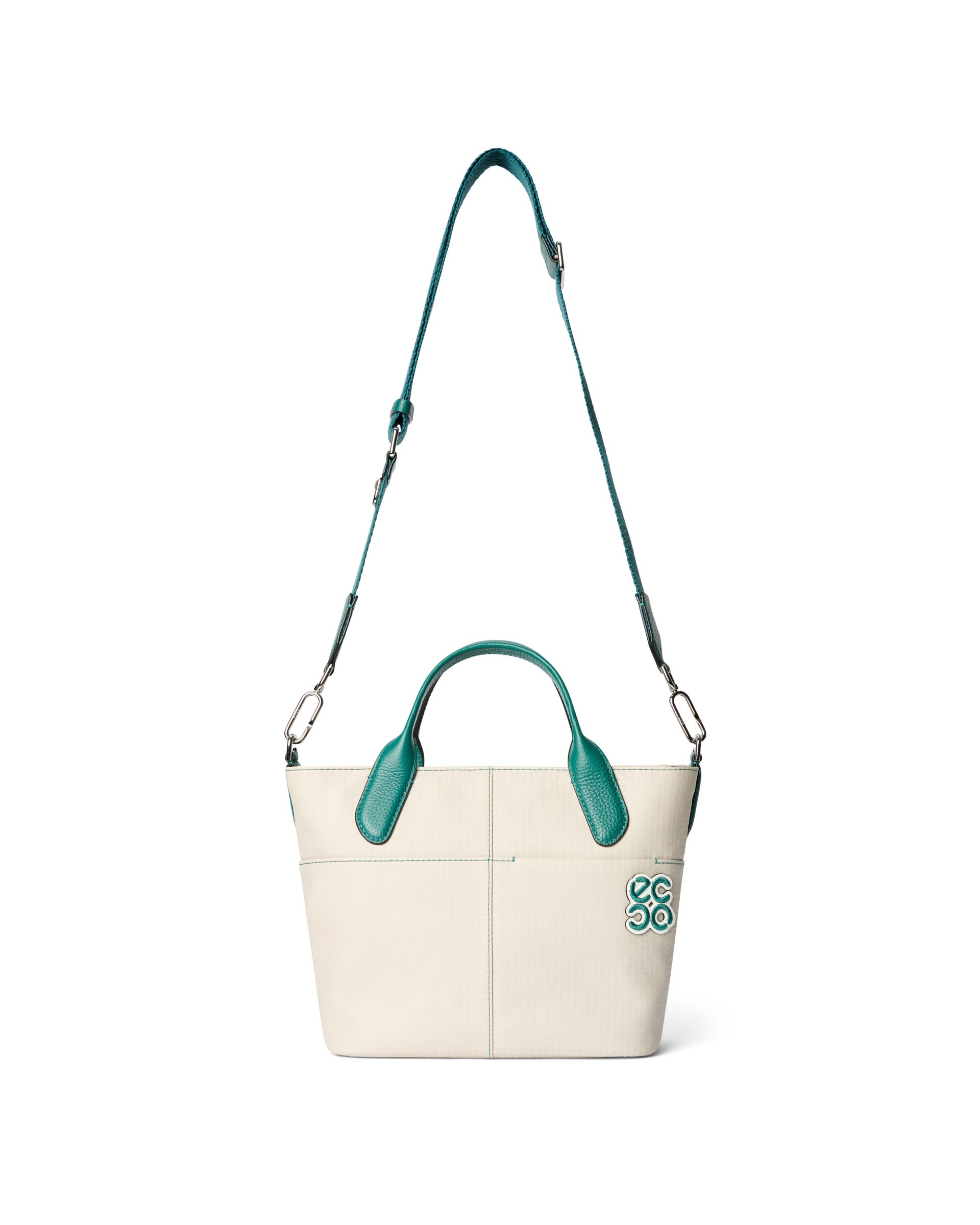 ECCO® Golf Shopper aus Leder - Beige - Detail-2