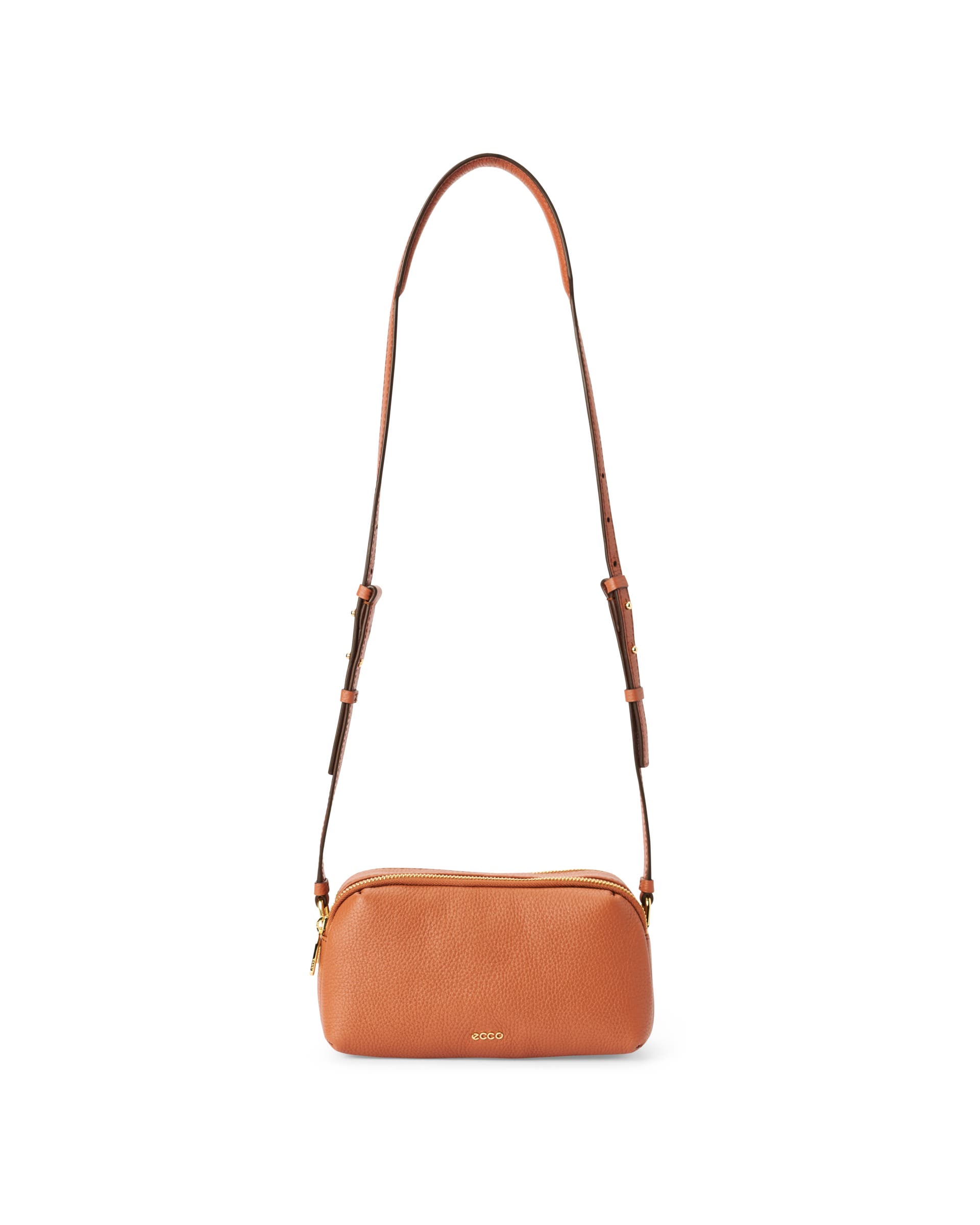 Kožená taška na fotoaparát ECCO® Camera Bag - Hnědá - Main