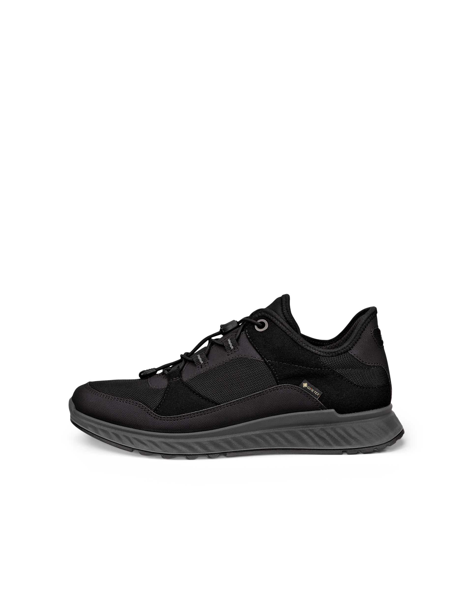 Women's ECCO® Exostride Gore-Tex Outdoor Trainer - Black - Outside