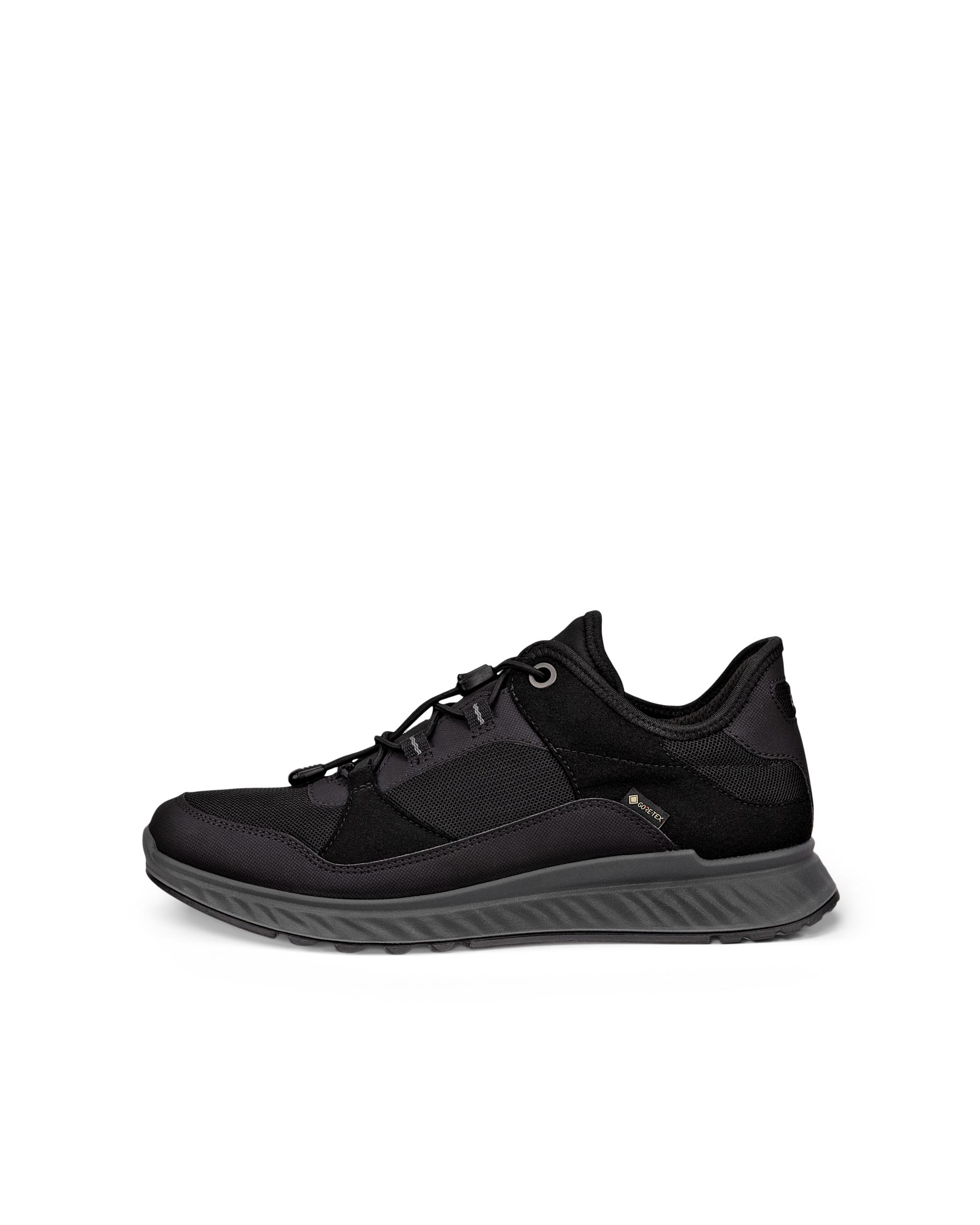 Women's ECCO® Exostride Gore-Tex Outdoor Trainer - Black - Outside