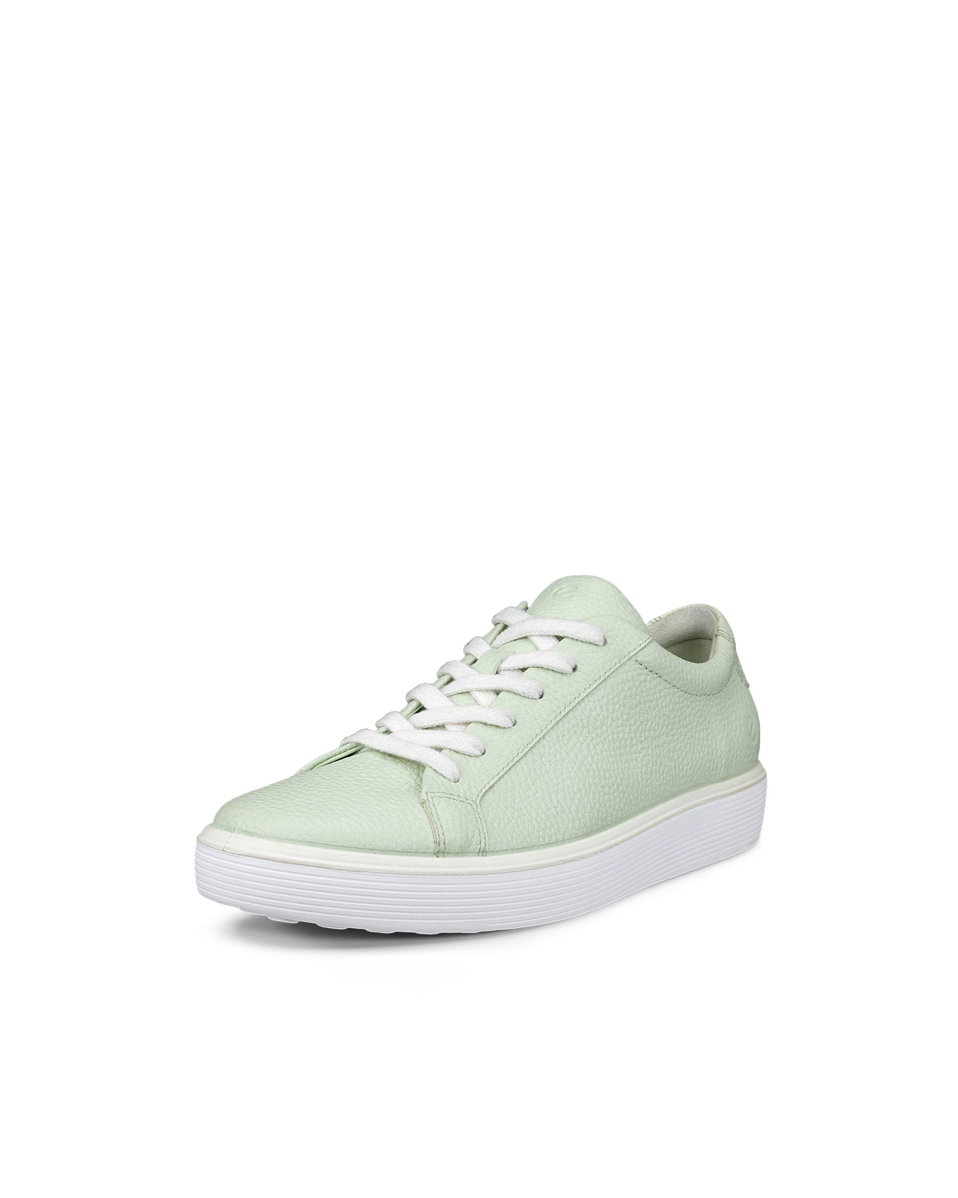 ECCO SOFT 60 WOMENS SNEAKER  ウィメンズ レザースニーカー - グリーン - Main