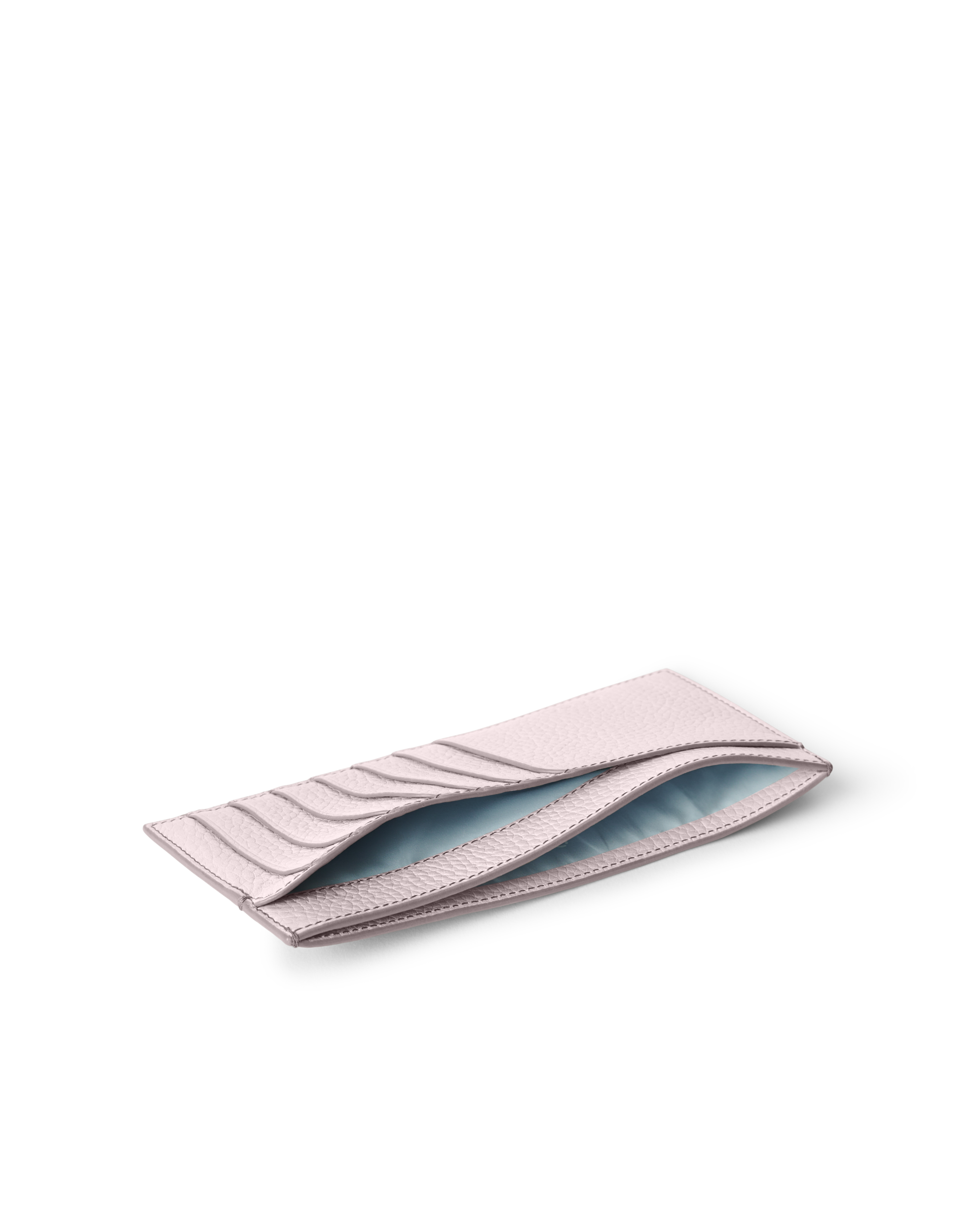 ECCO Wallet Pebbled レザーウォレット ピンク