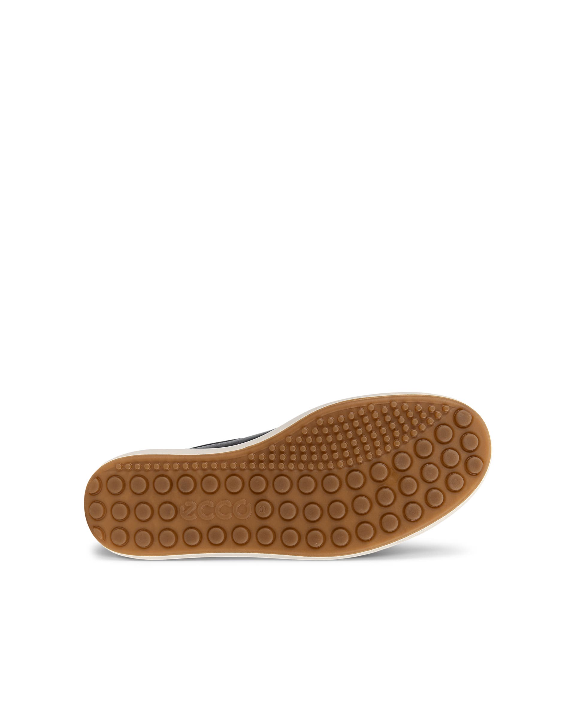 ECCO Soft 7 ウィメンズ レザースニーカー - グレー - Sole