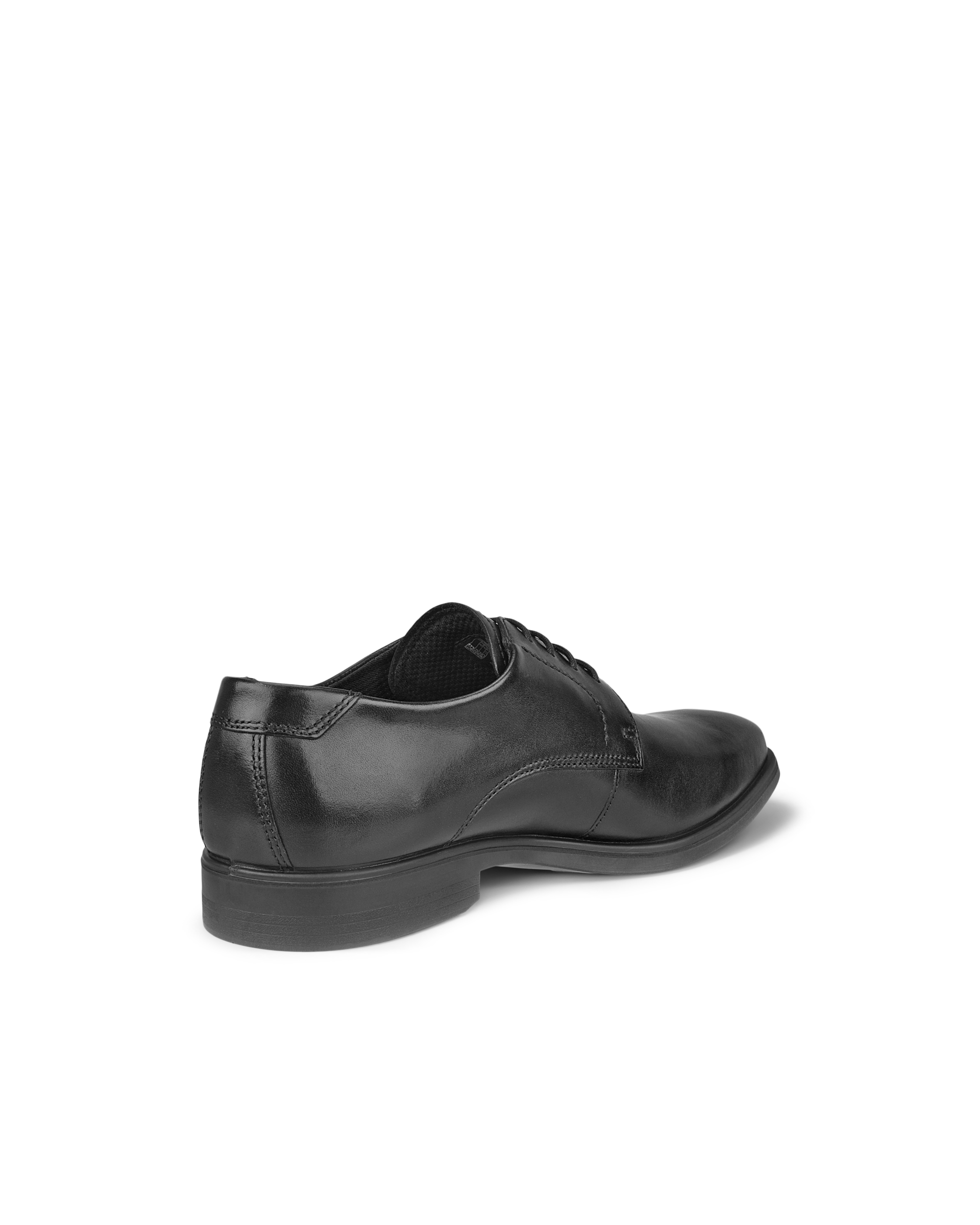 ECCO® Melbourne nahast derbid meestele - Must - Back
