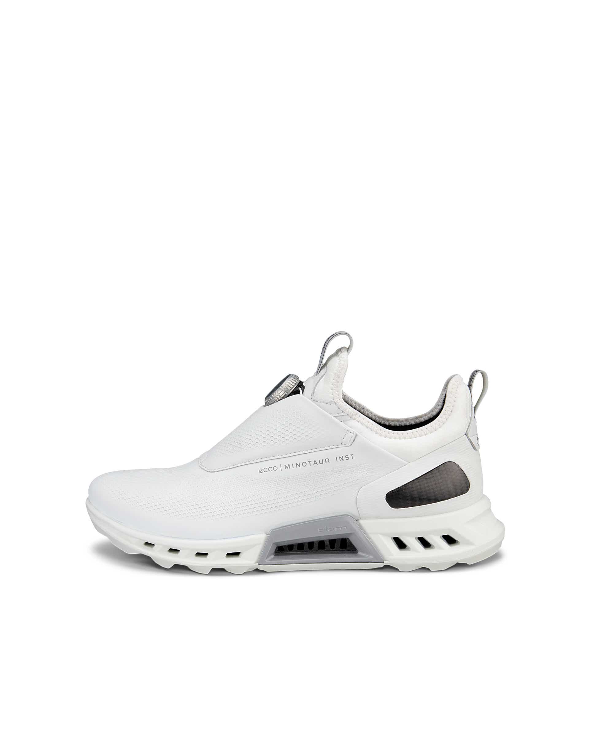 ECCO Golf BIOM C4 BOA ウィメンズ レザーGore-Texゴルフシューズ - ホワイト - Outside