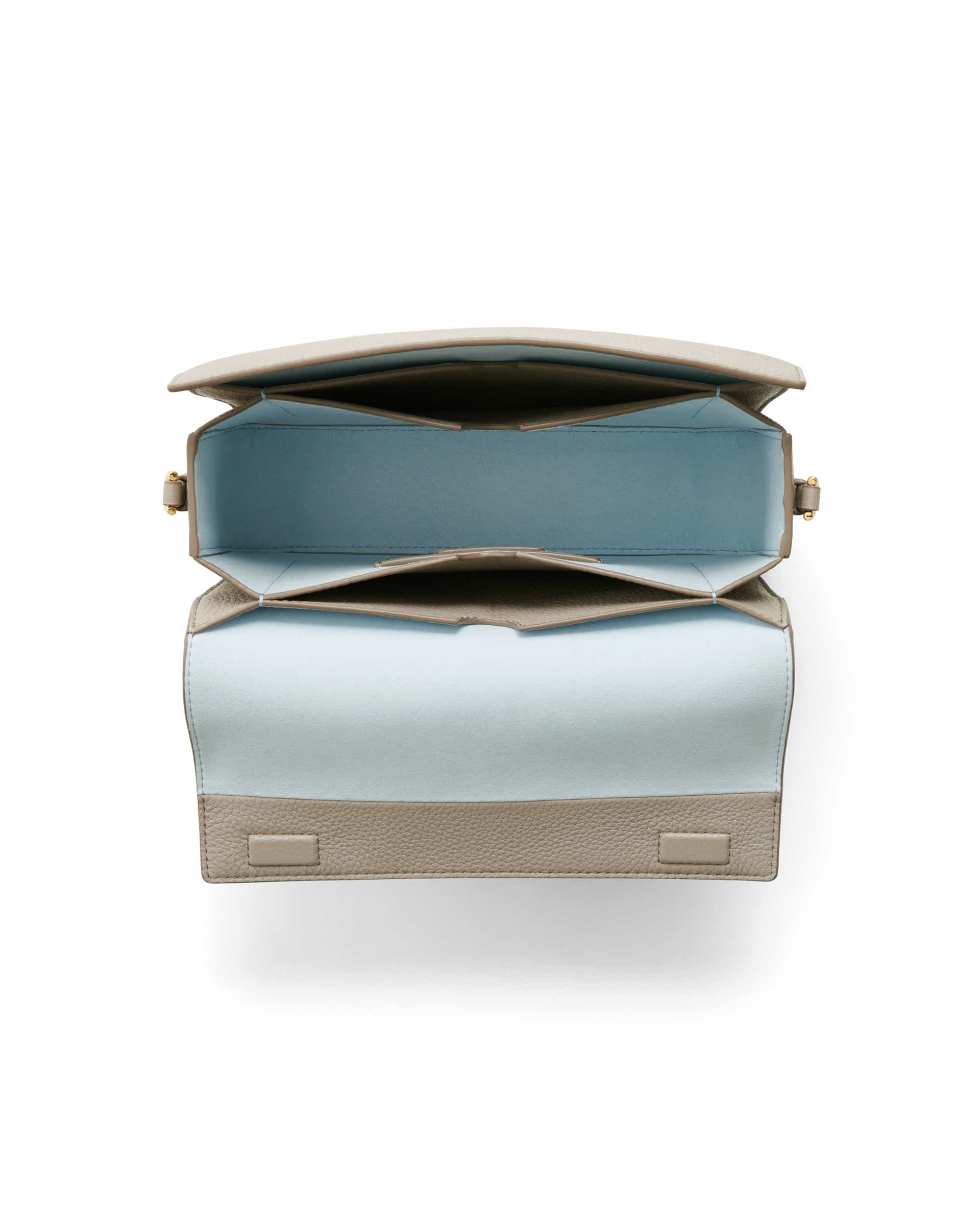 Mala tiracolo couro ECCO® Pinch Bag - Bege - Birdeye