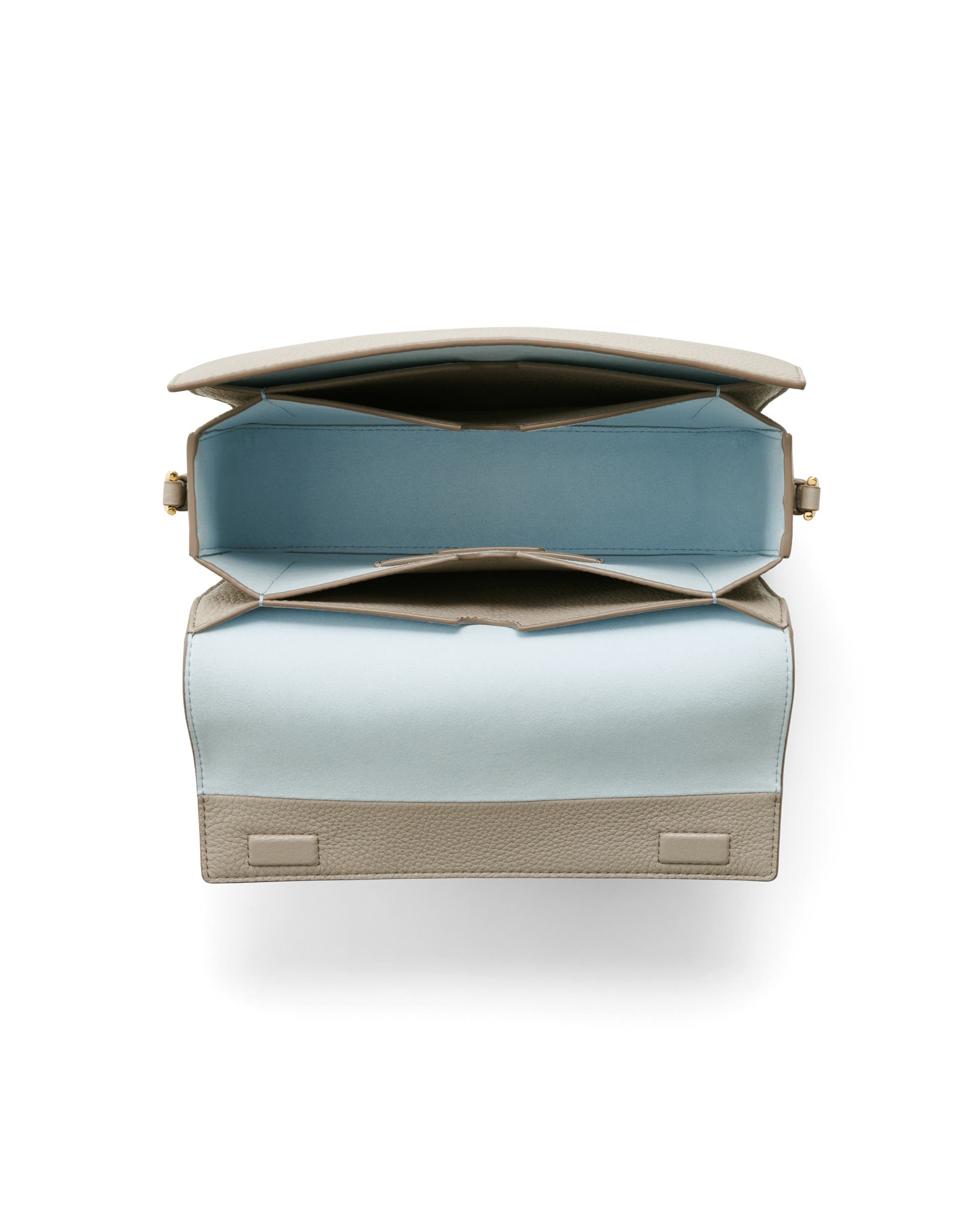 Mala tiracolo couro ECCO® Pinch Bag - Bege - Birdeye