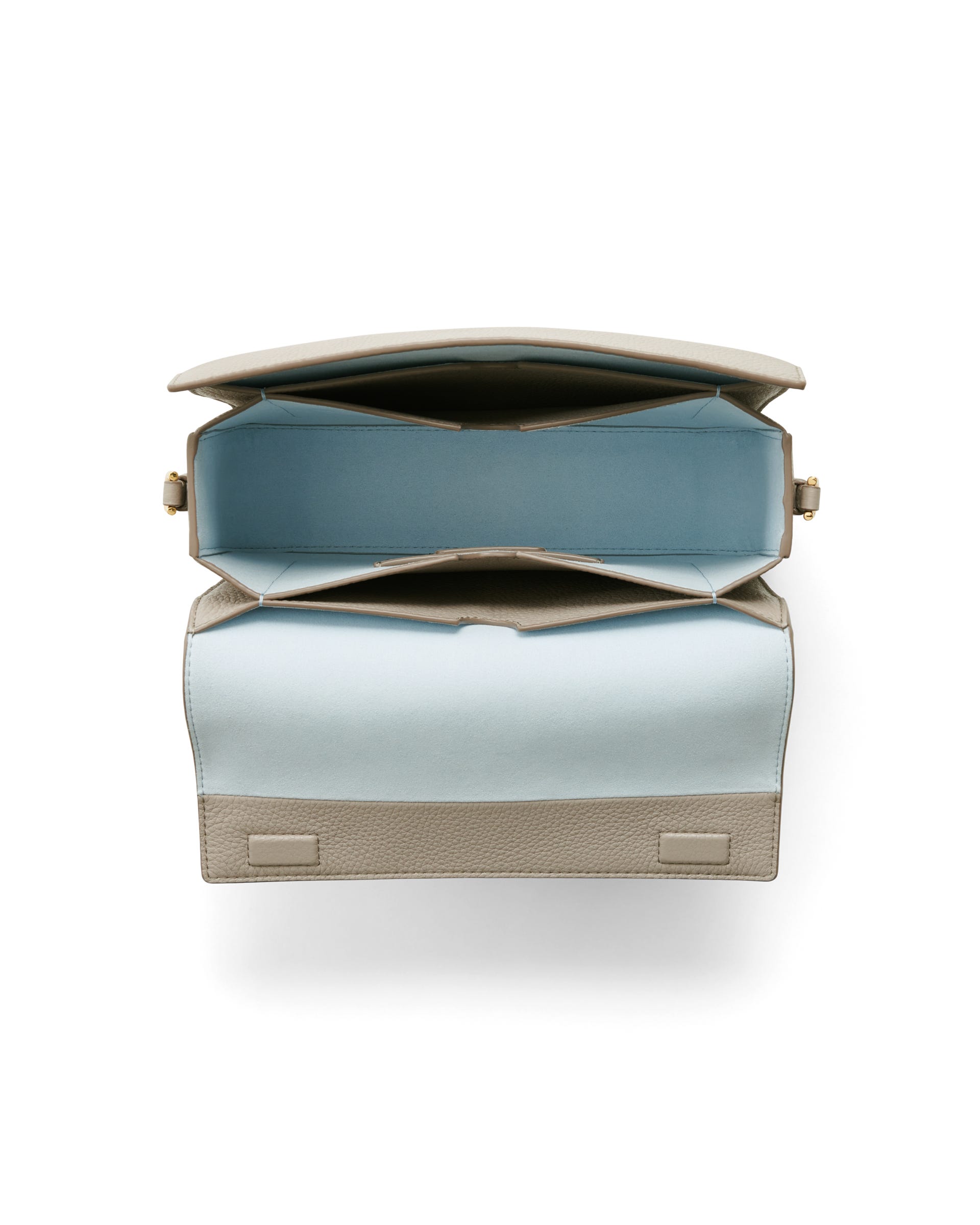 Mala tiracolo couro ECCO® Pinch Bag - Bege - Birdeye