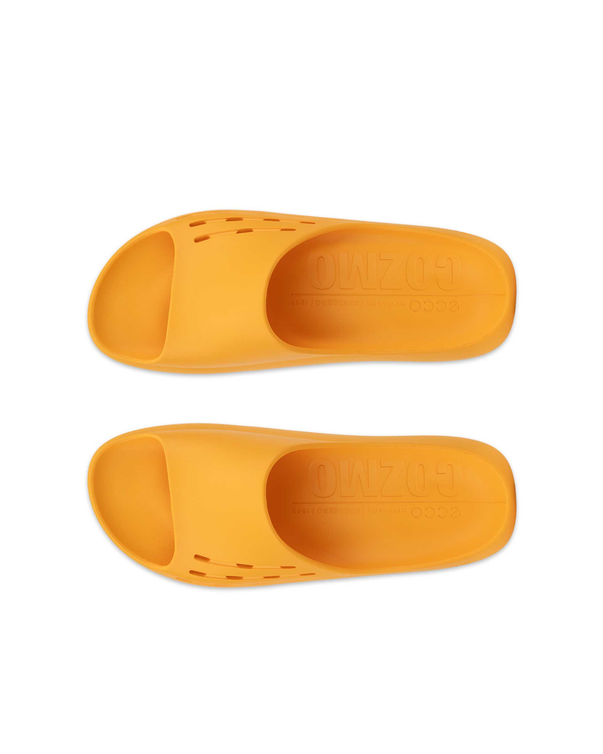 ECCO® Cozmo E Unisex Pantolette - Orange - Top left pair