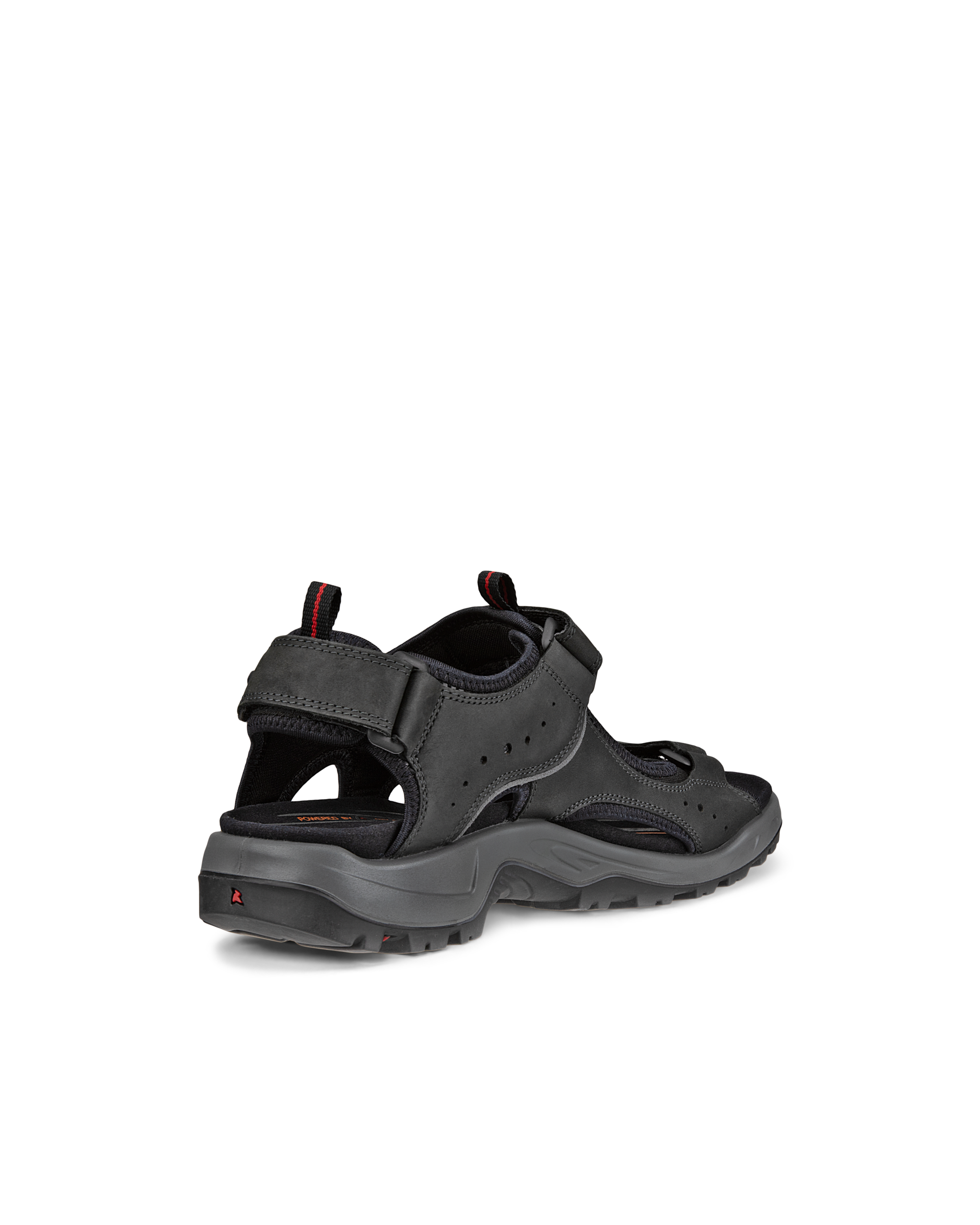ECCO® Offroad muške sandale od nubuka za planinarenje - Crna - Back