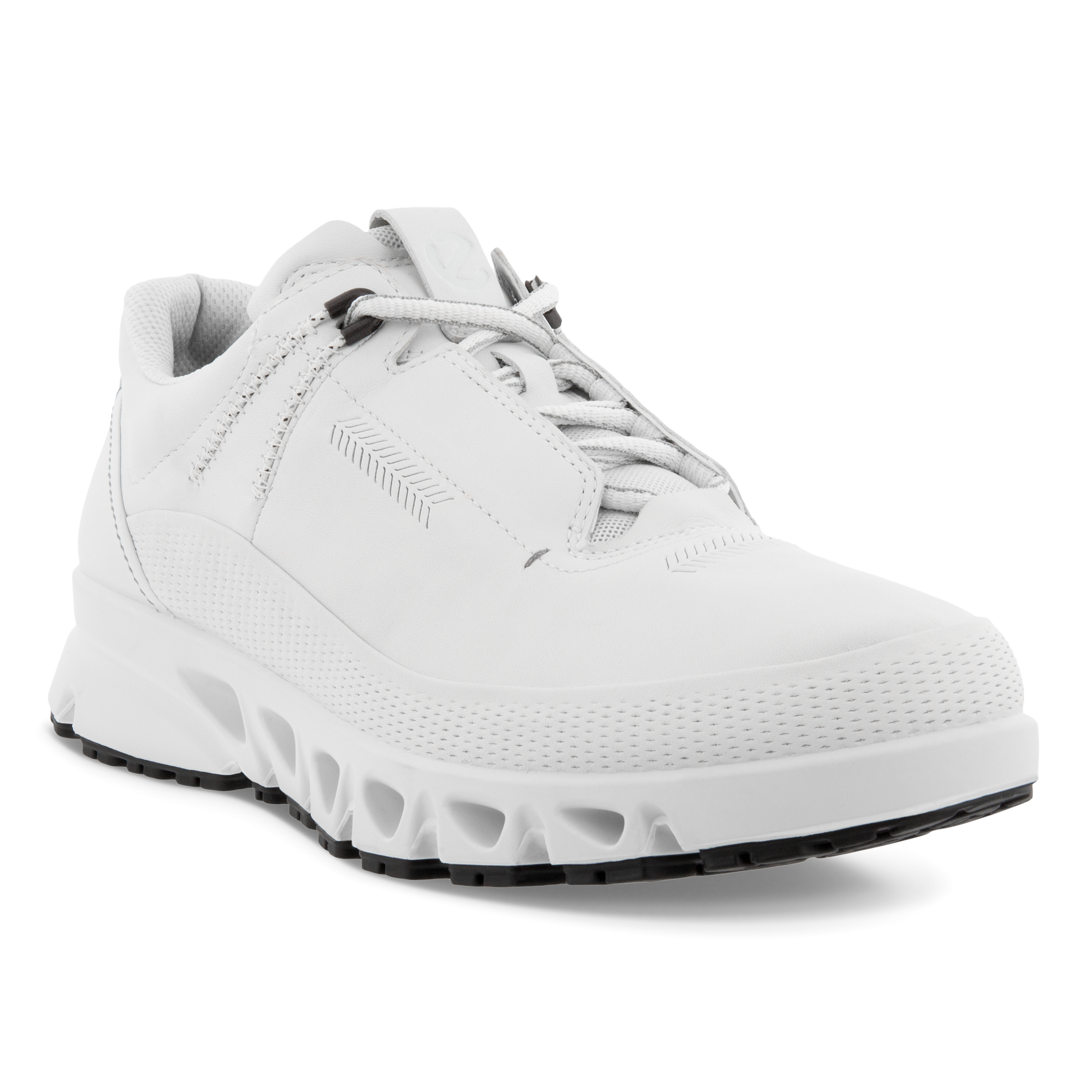 ECCO Multi Vent Low メンズ レザーGore-Texアウトドアスニーカー