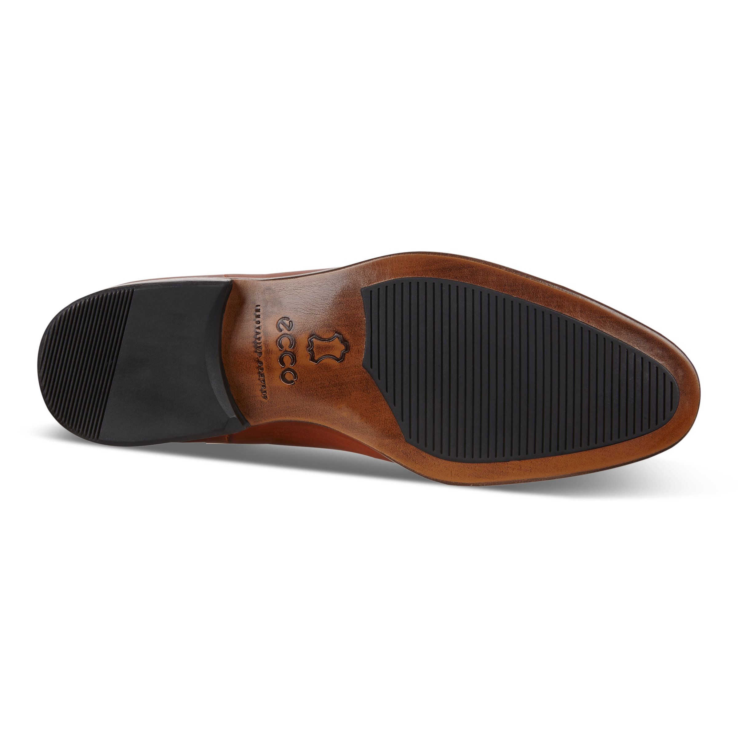 ECCO Vitrus Mondial メンズ レザーダービーシューズ | ブラウン