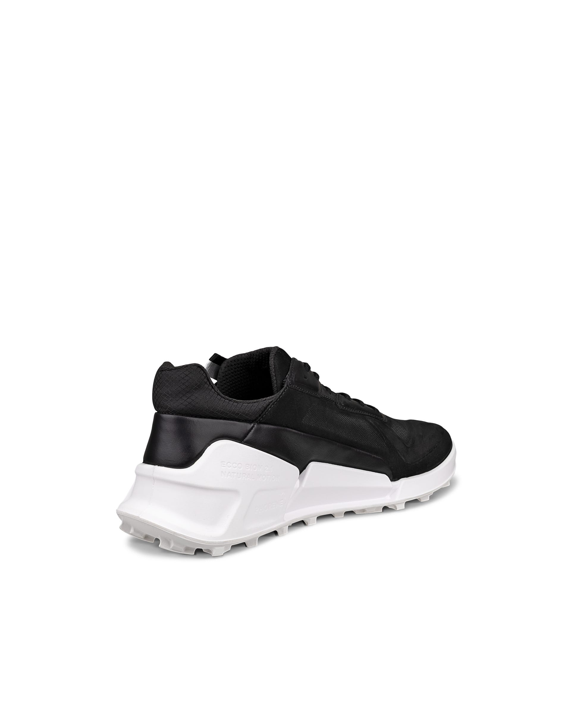 ECCO BIOM 2.1 X Mountain メンズ ヌバックハイキングシューズ - ブラック - Back