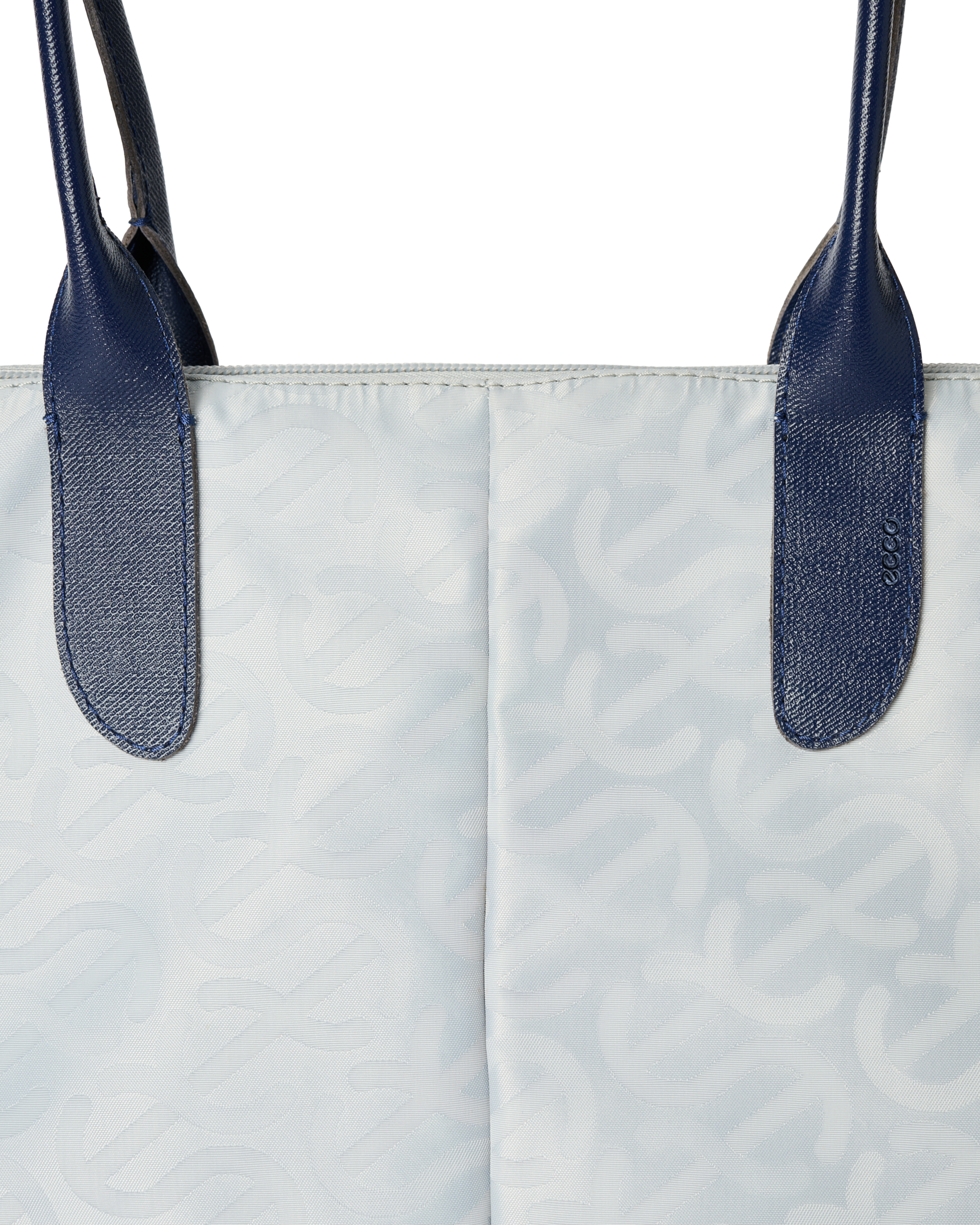 ECCO® Tote Shopper aus Leder - Grau - Detail-1