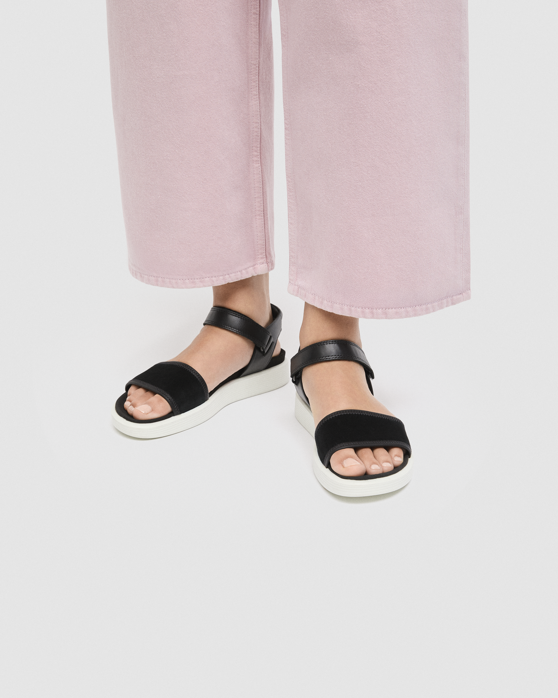 ECCO Soft Sandal — Black