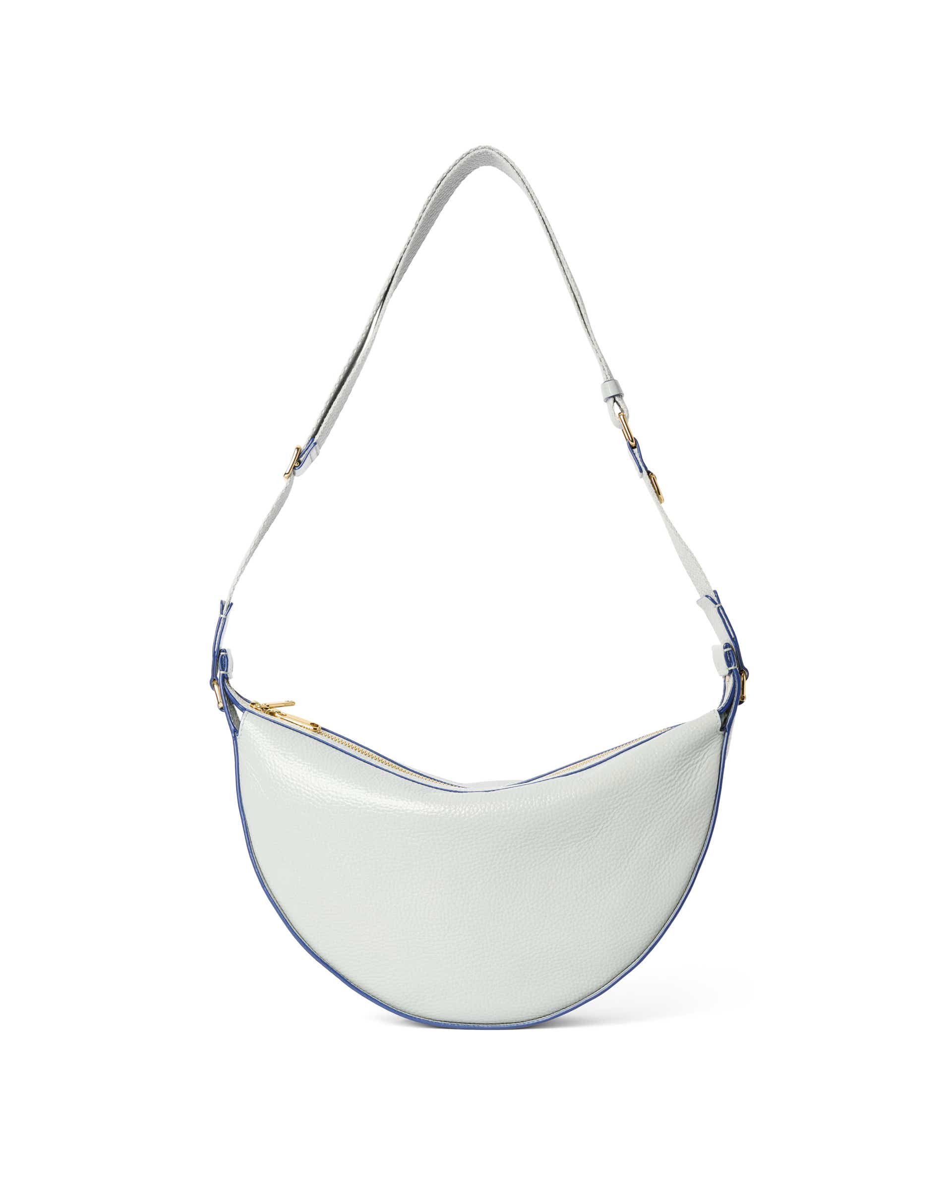 ECCO Fortune レザークロスボディバッグ - グレー - Back