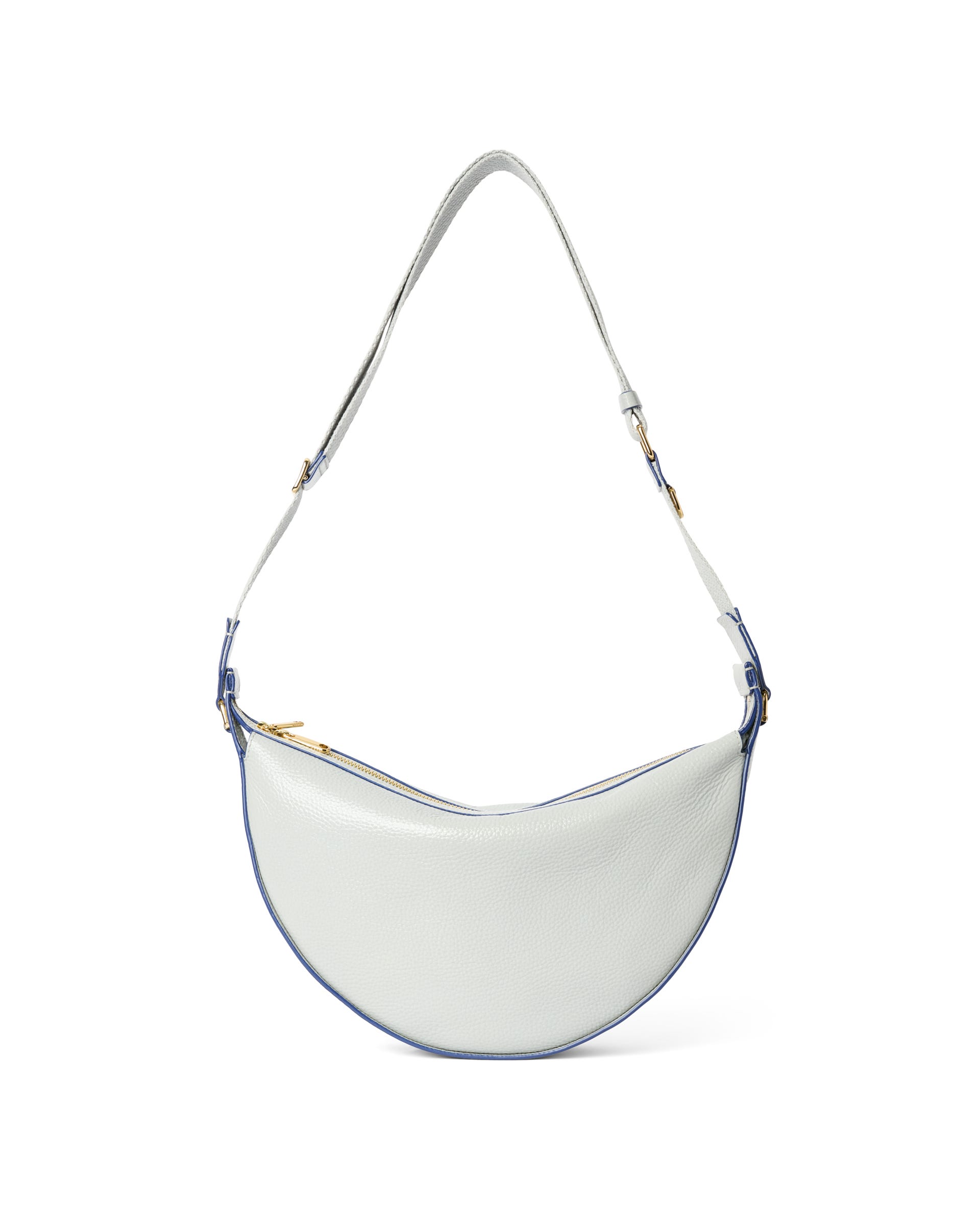 ECCO Fortune レザークロスボディバッグ - グレー - Back