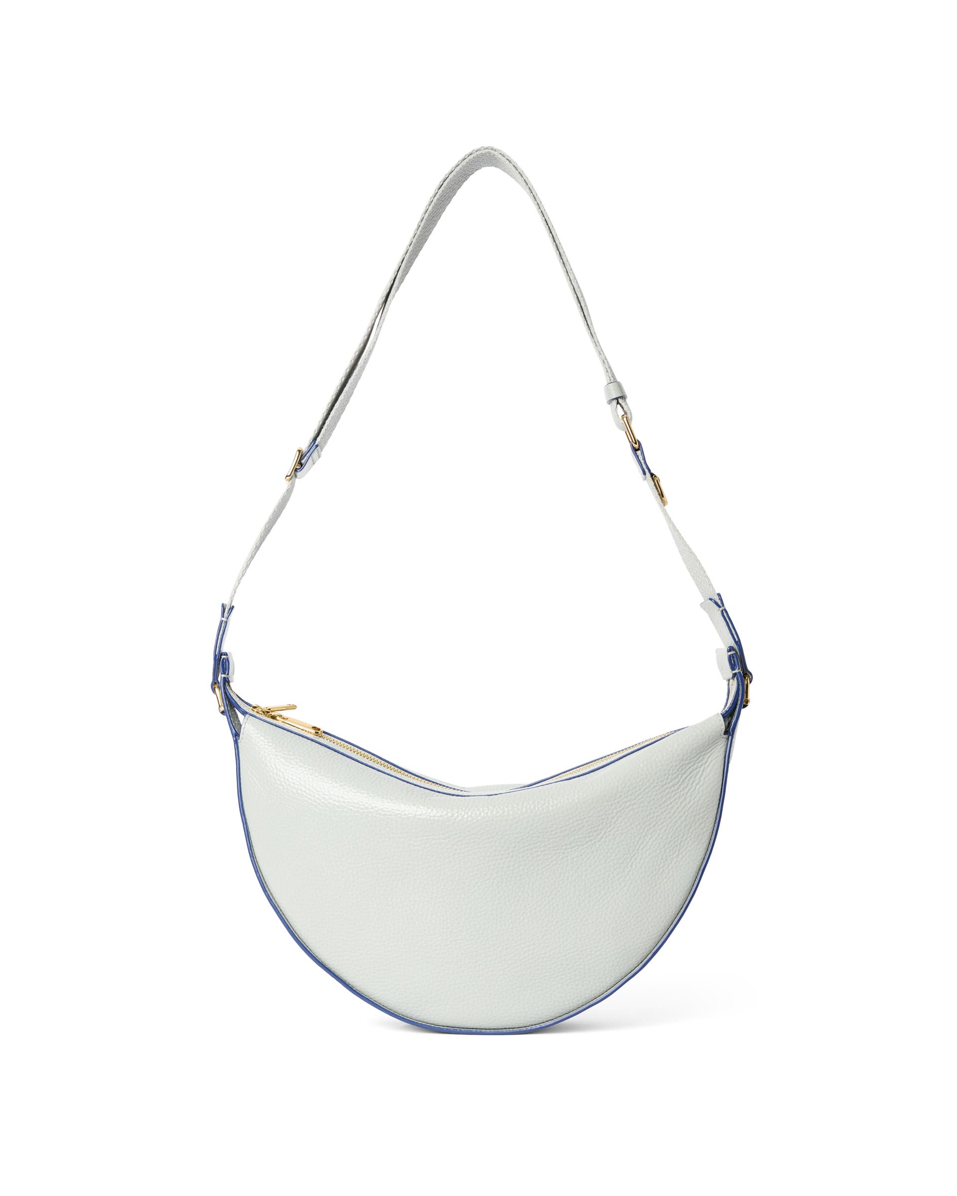 ECCO Fortune レザークロスボディバッグ - グレー - Back