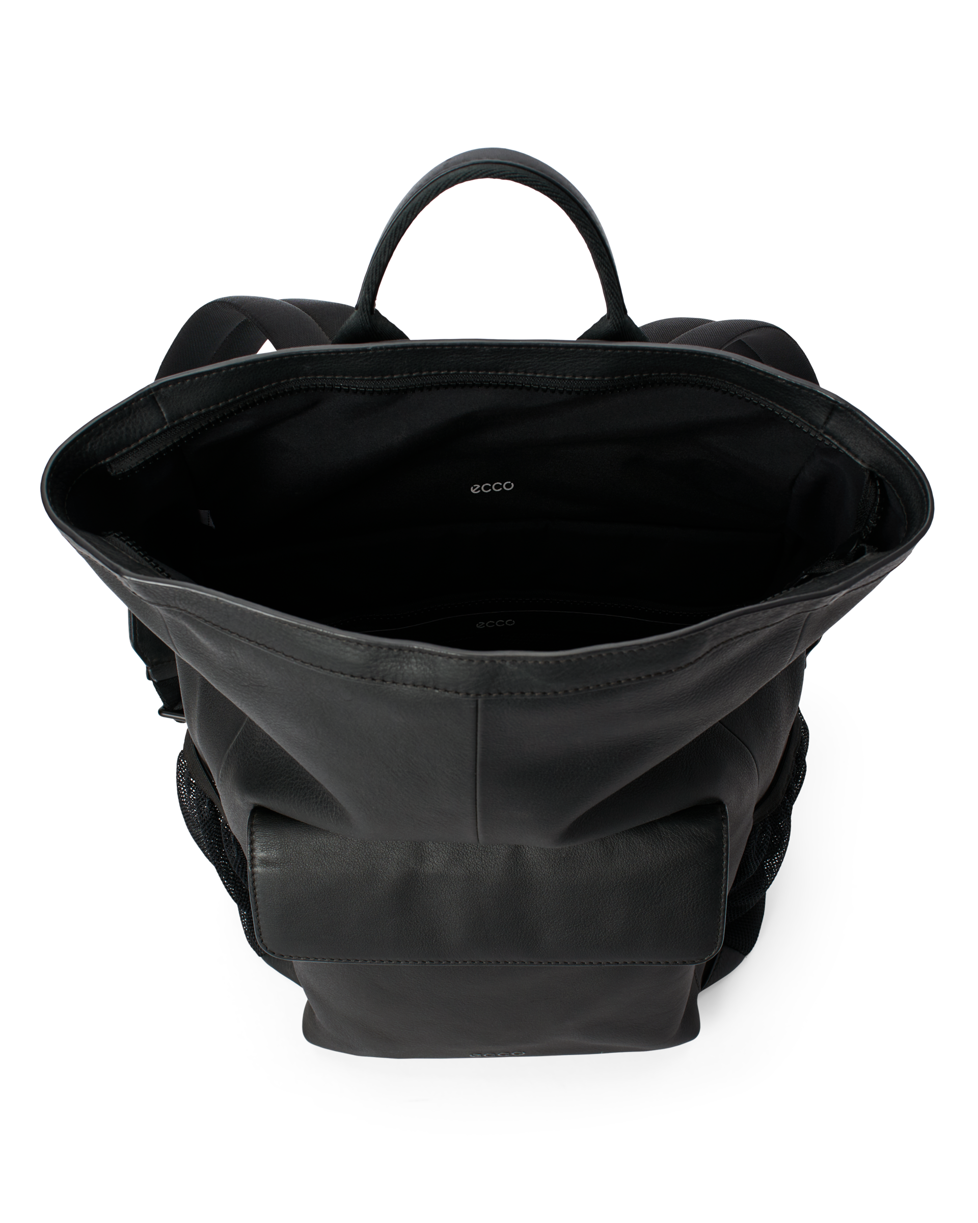 ECCO Square Pack Trapeze — Black