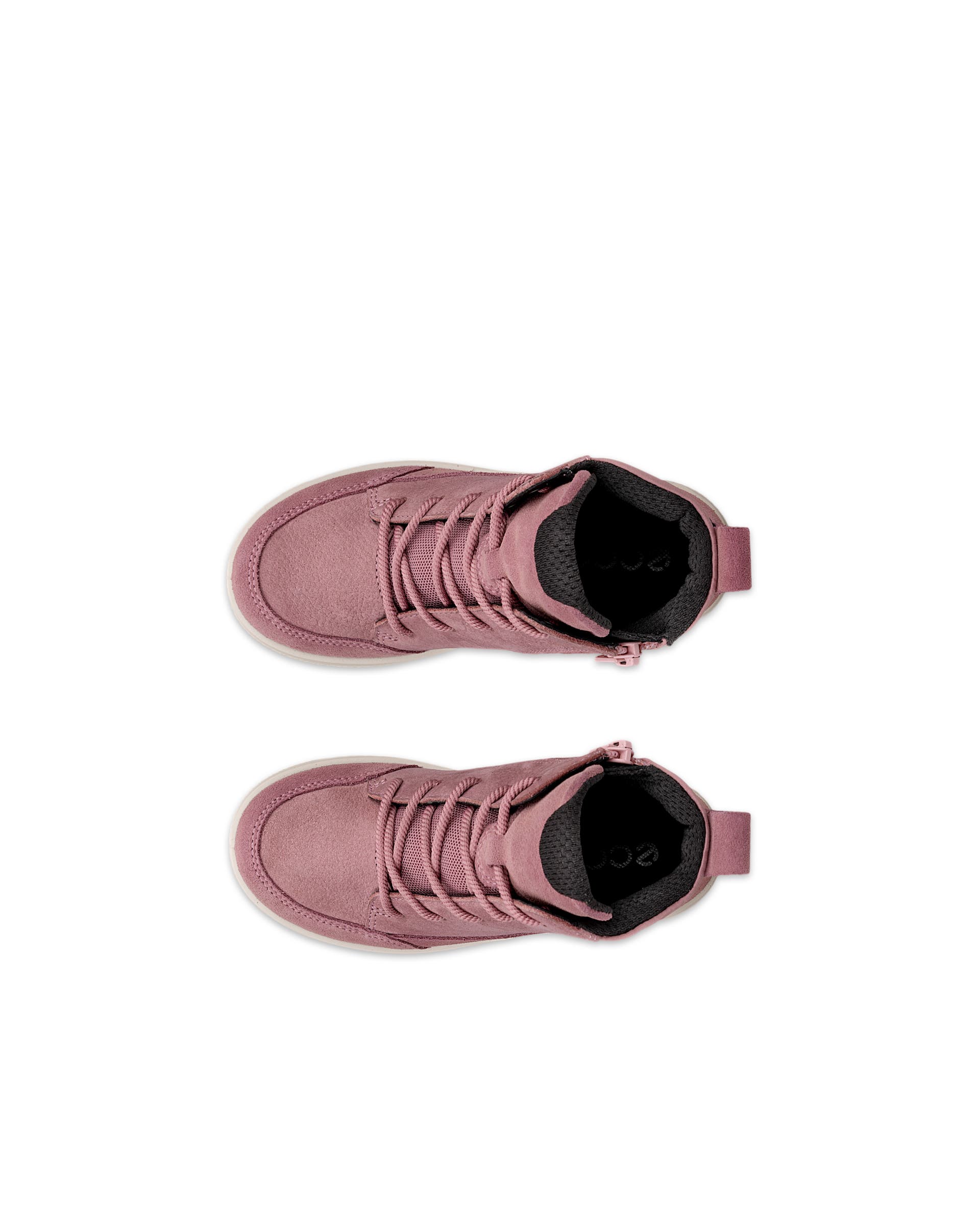 ECCO® URBAN SNOWBOARDER Vintersko i nubuck med Gore-Tex barn - Rosa - Top left pair