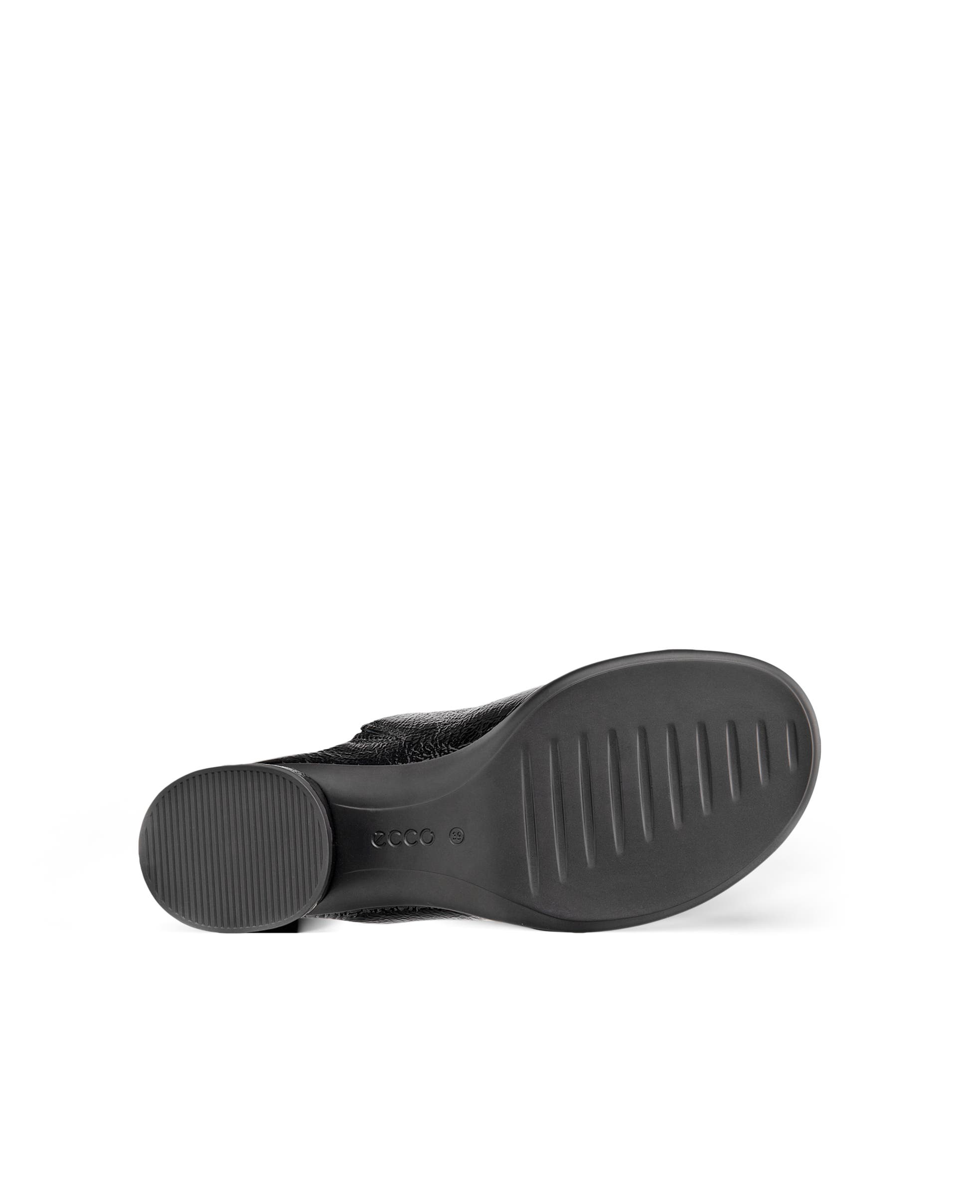 Dámské kožené nazouváky ECCO® Sculpted Sandal LX 35 - Černá - Sole