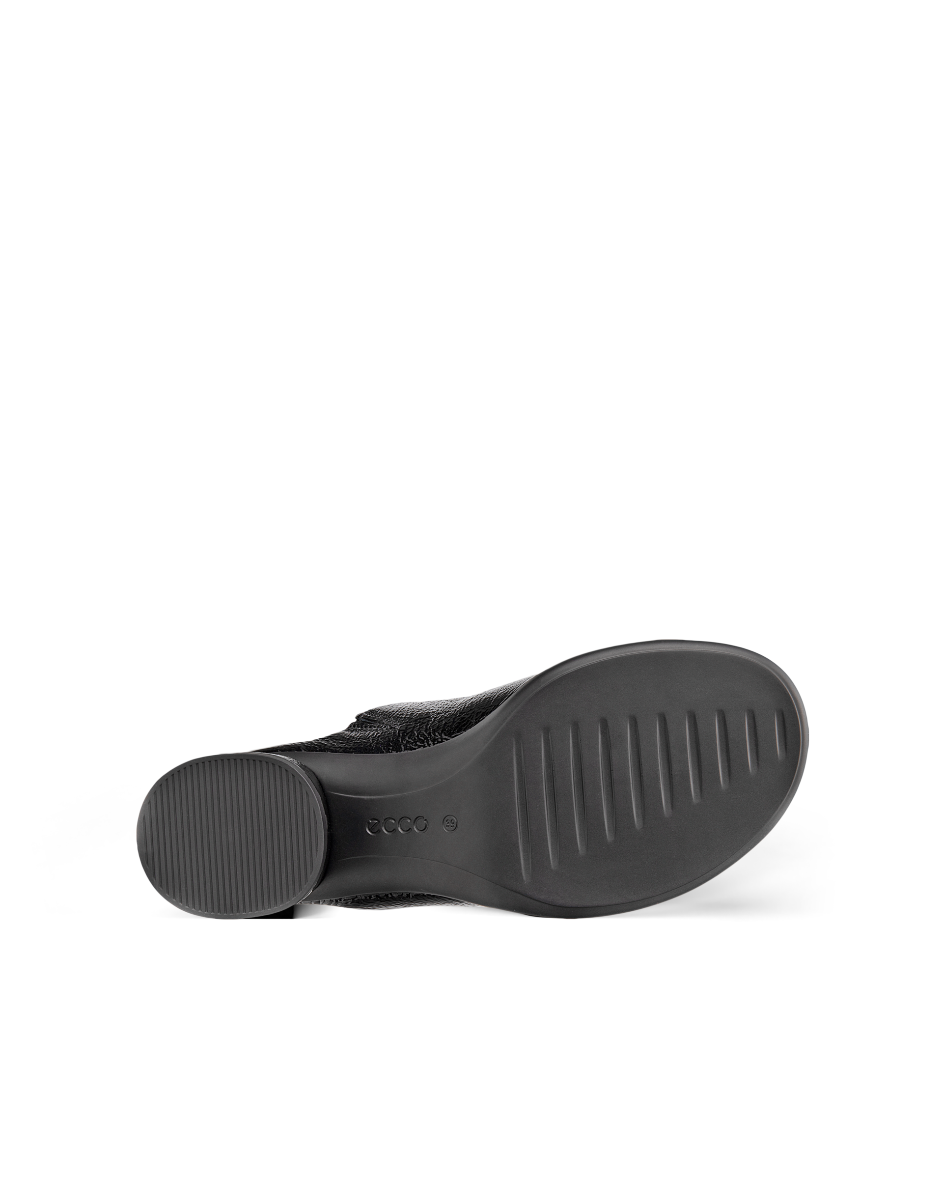 Dámske kožené papuče  ECCO® Sculpted Sandal LX 35 - Čierna - Sole