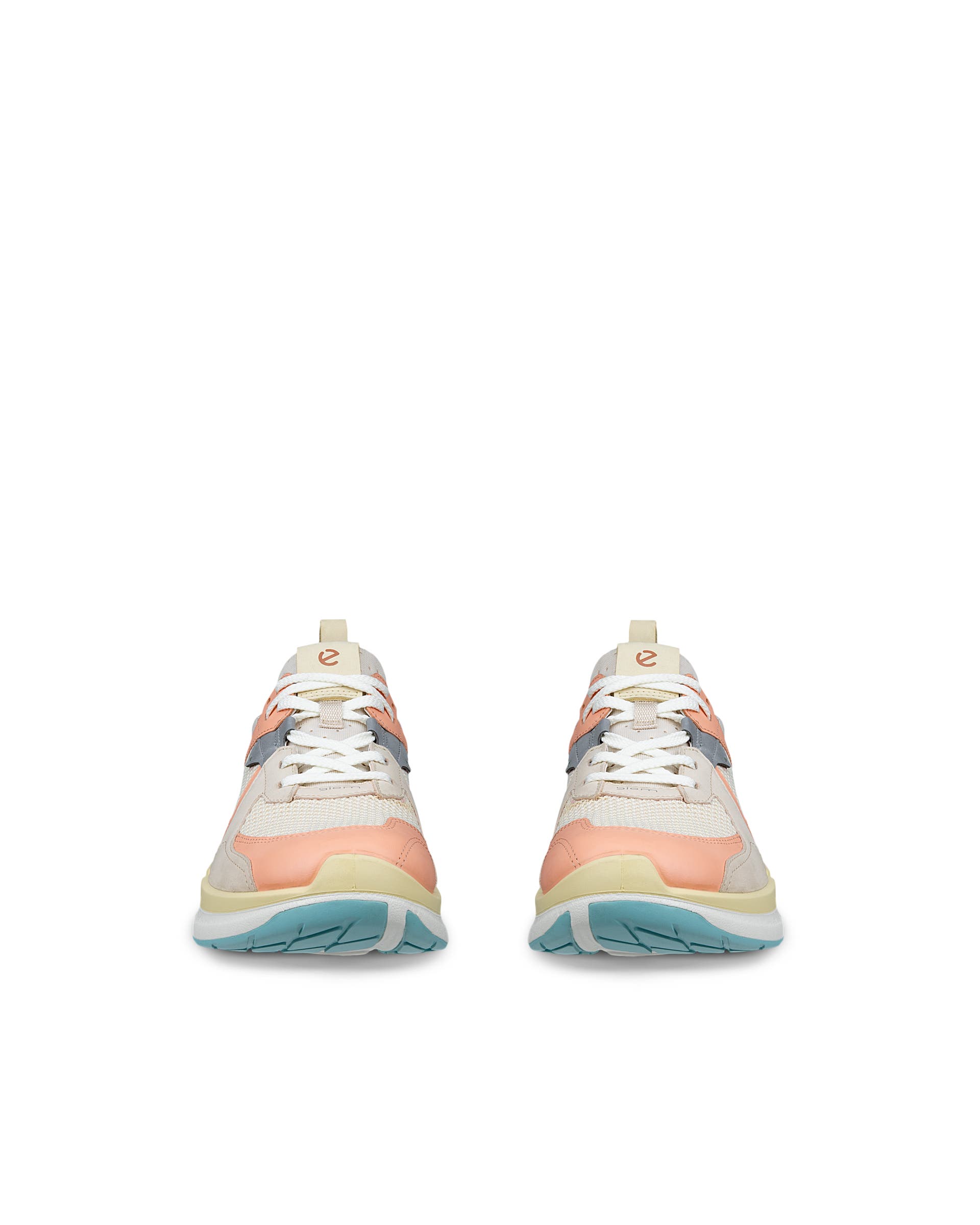 Dámské nubukové tenisky ECCO® BIOM 2.2 - Béžová - Front pair