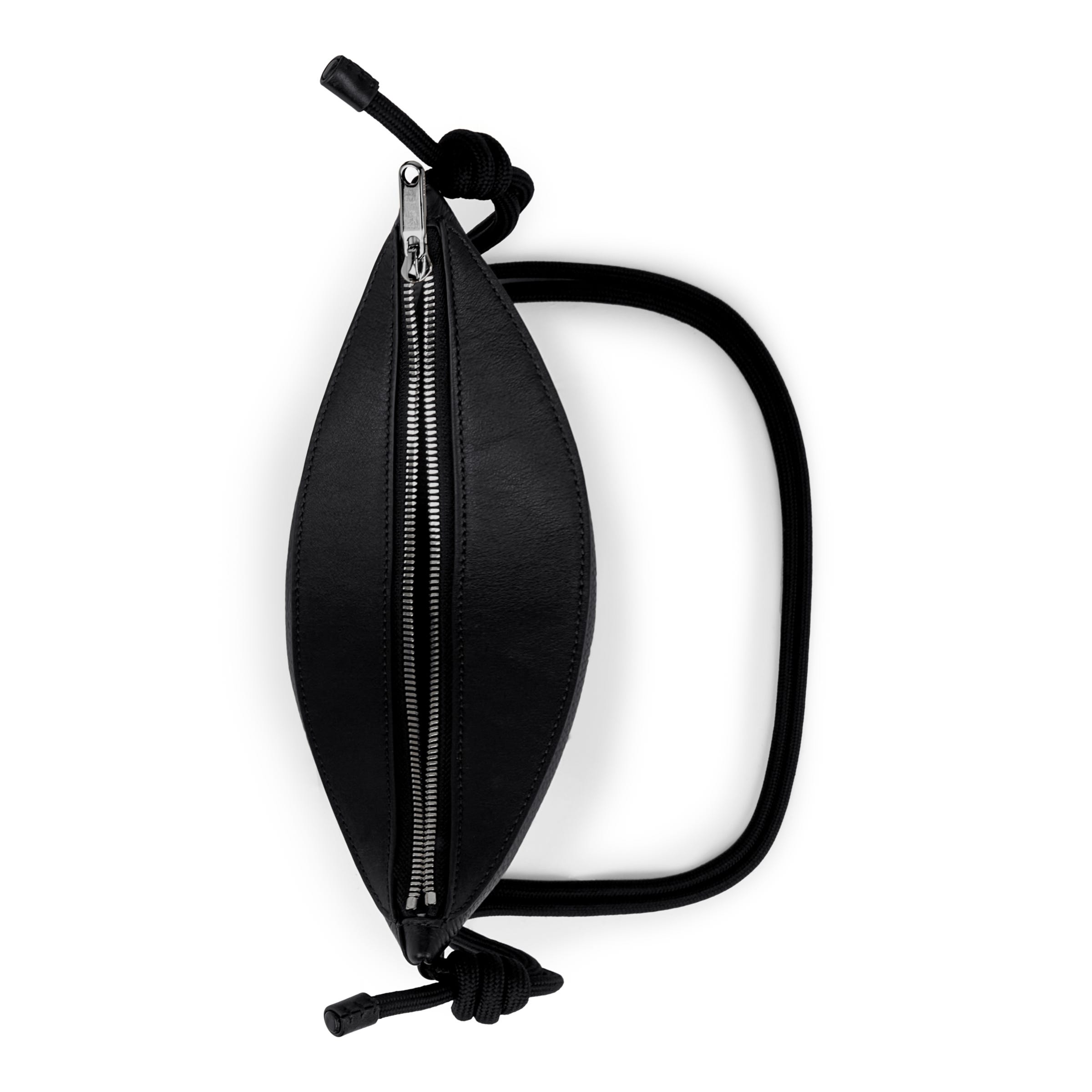 ECCO Fortune レザーショルダーバッグ | ブラック