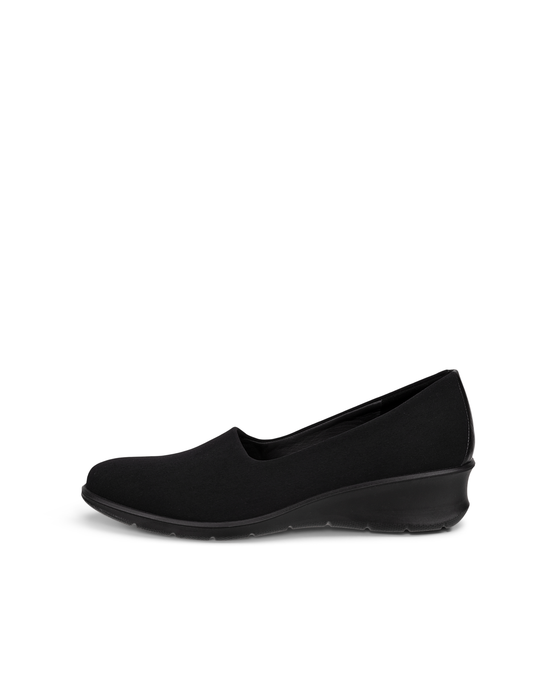 ECCO Felicia Stretch Slip On 黒 25cm Women's ECCO® Felicia Textile Stretch Slip-On | Black