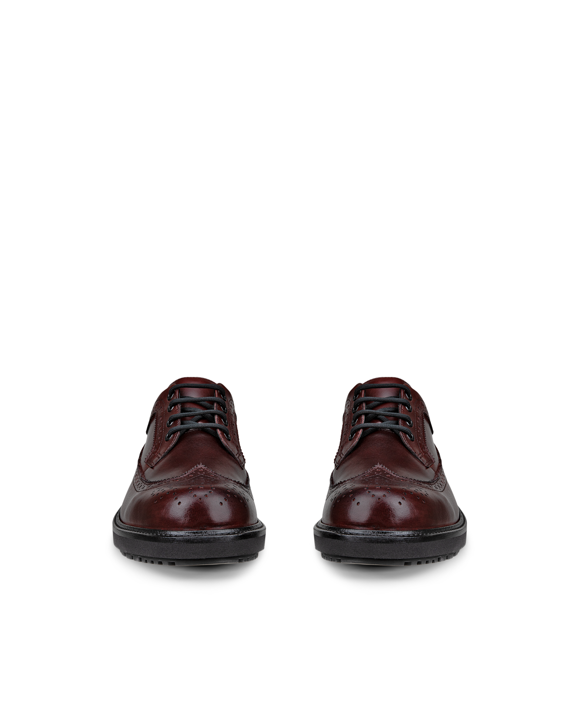 ECCO® METROPOLE OSLO Herren Eleganter Lederschuh - Rot - Front pair