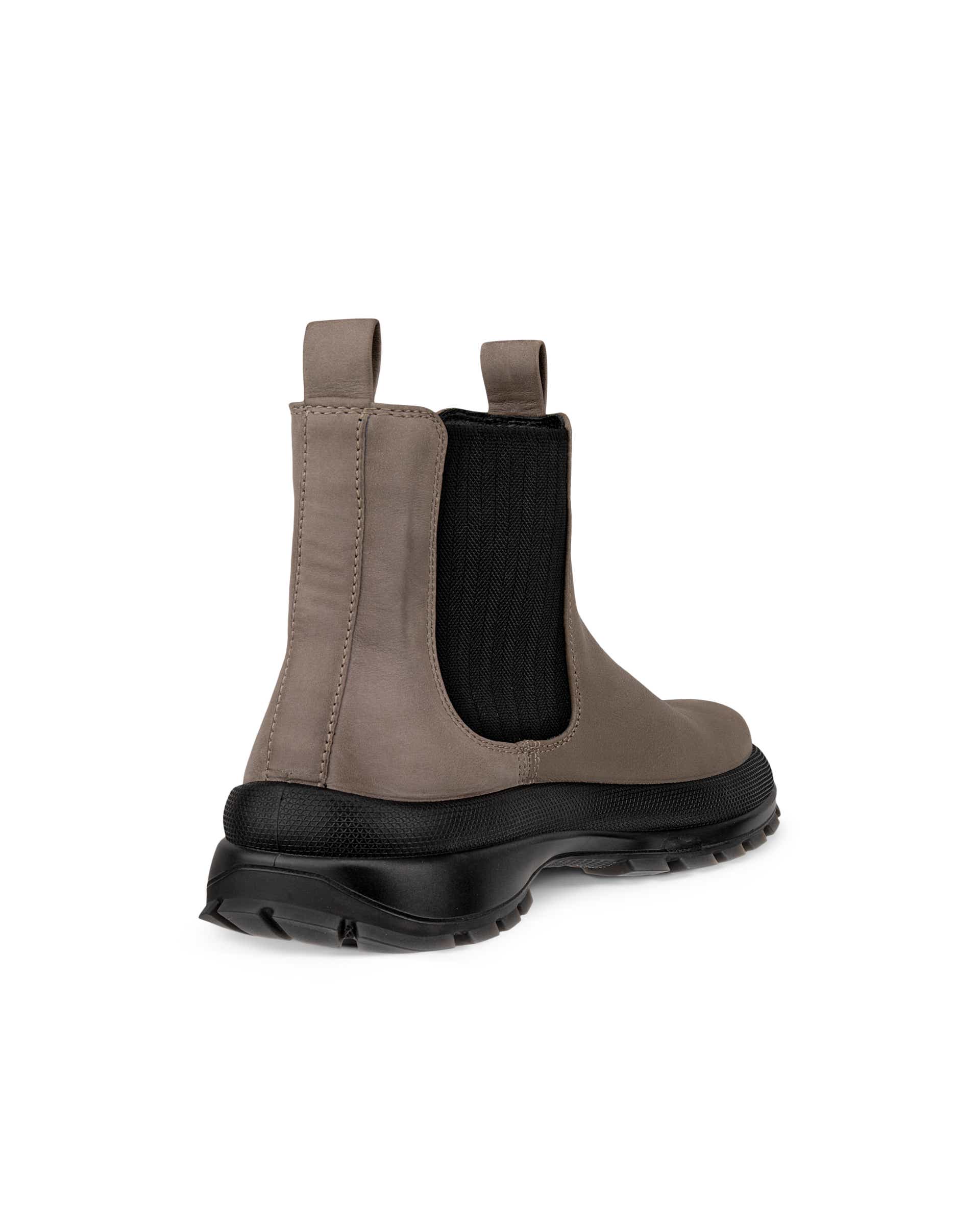 ECCO® TRACK 30 dames nubuck Chelsea boot - Grijs - Back