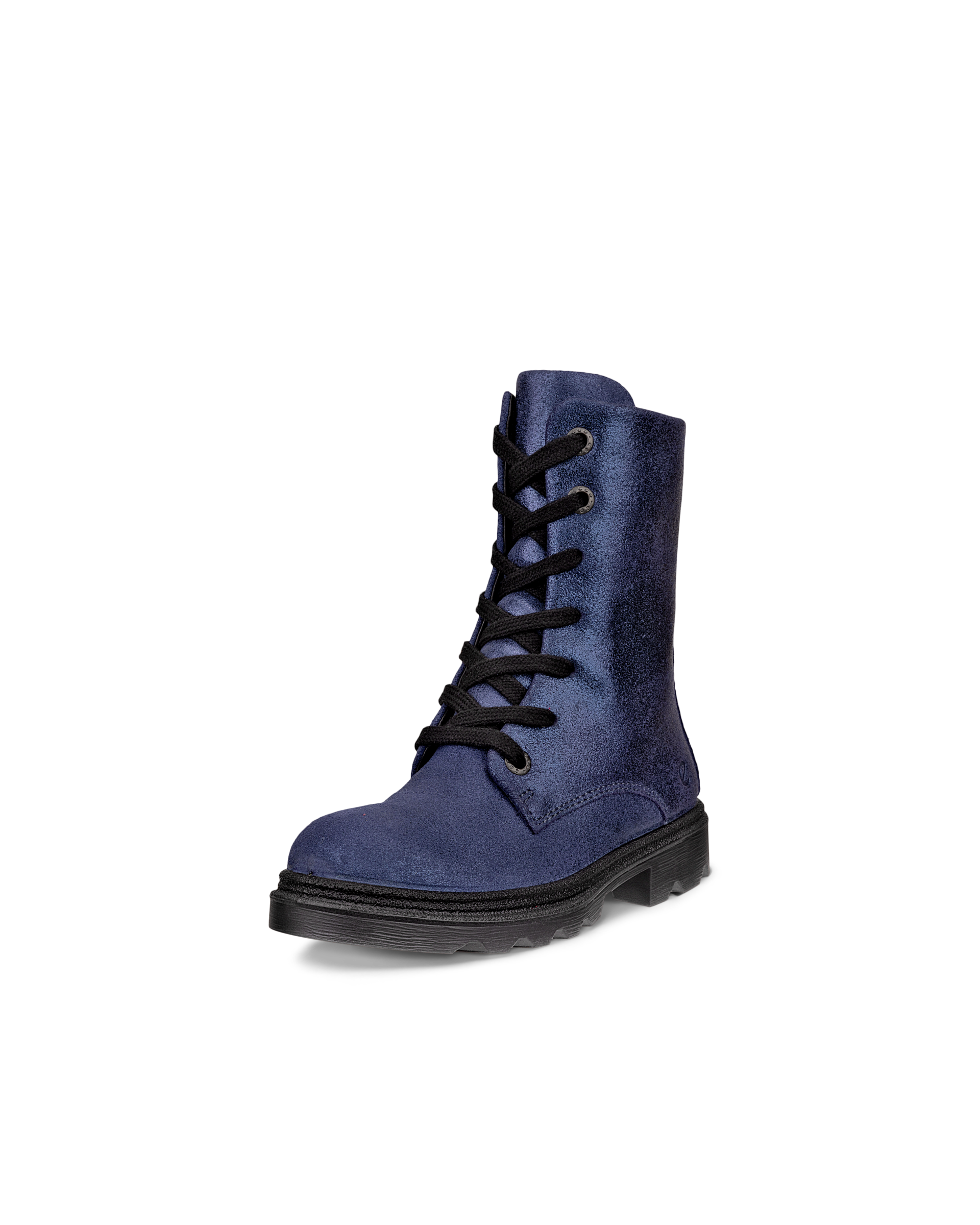 ECCO® GRAINER kinderen suède waterdichte veterboots - Paars - Main