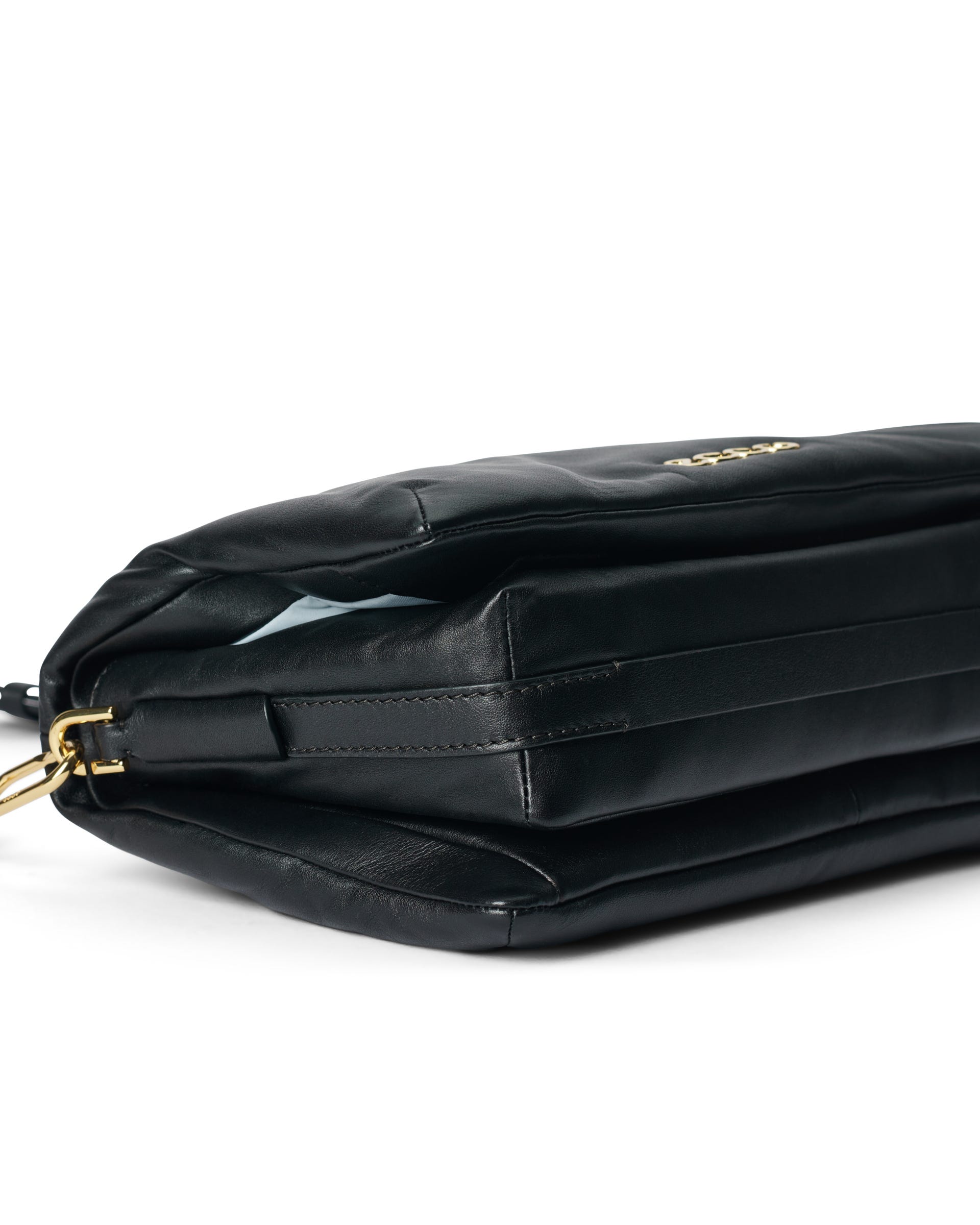 ECCO Pinch Large Soft レザーピンチクロスボディバッグ - ブラック - Detail-2