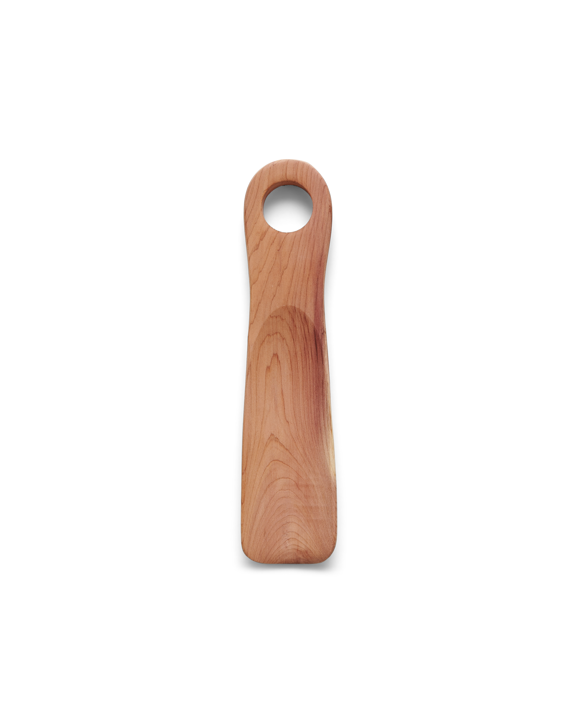 ECCO Small Wooden Shoe Horn — Brown