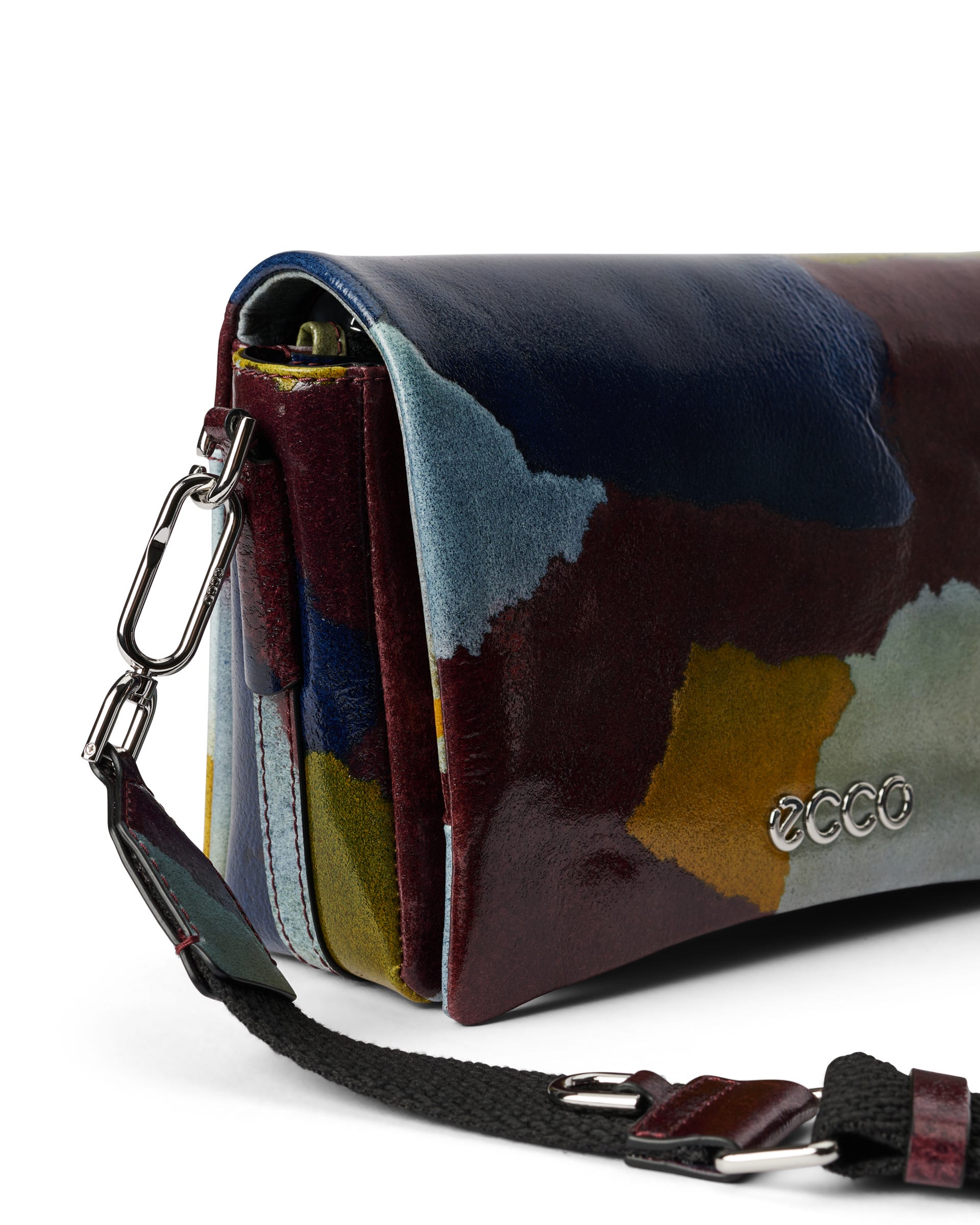 ECCO® Pinch Leather Crossbody Bag | Multicolour